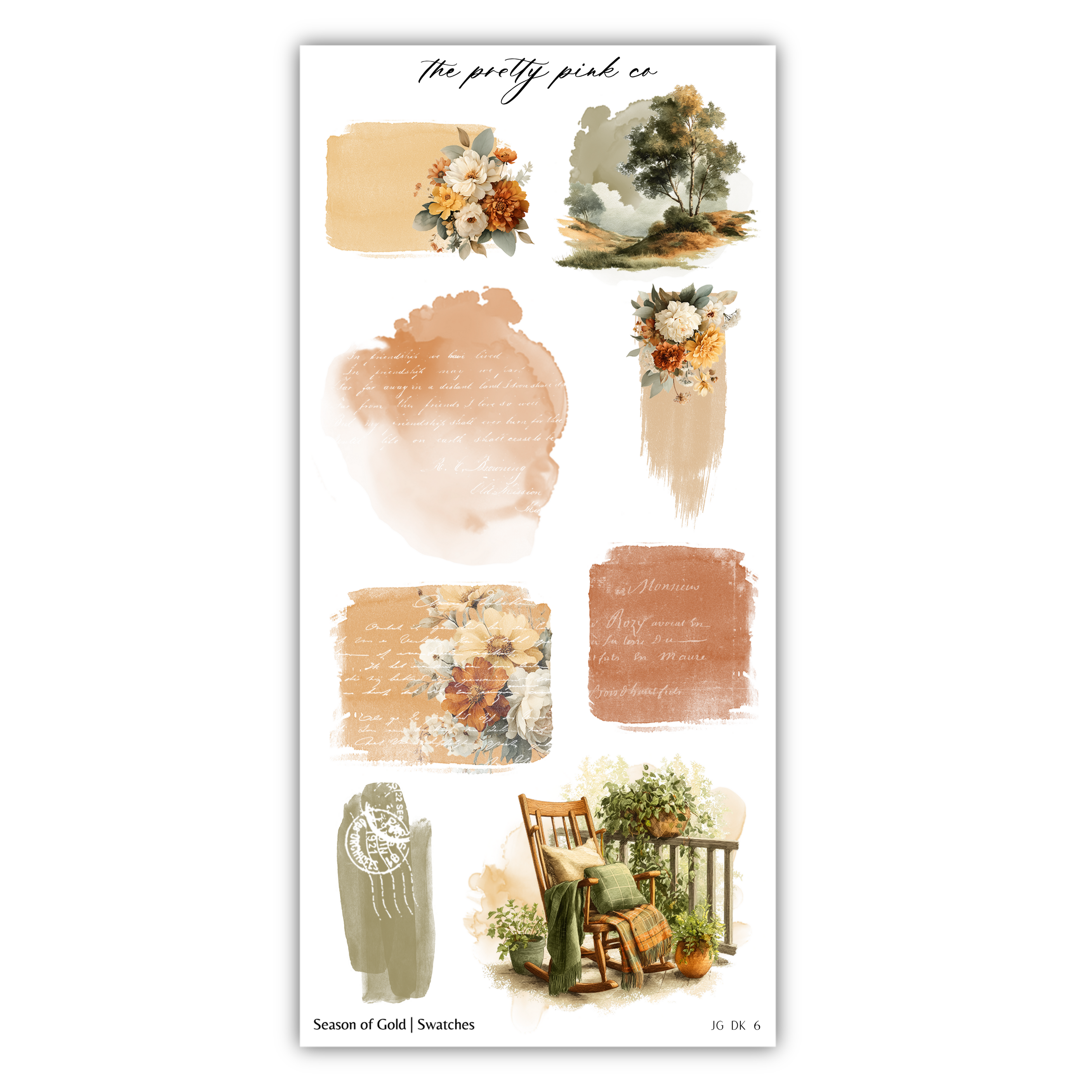 Season of Gold | Decorative Kit