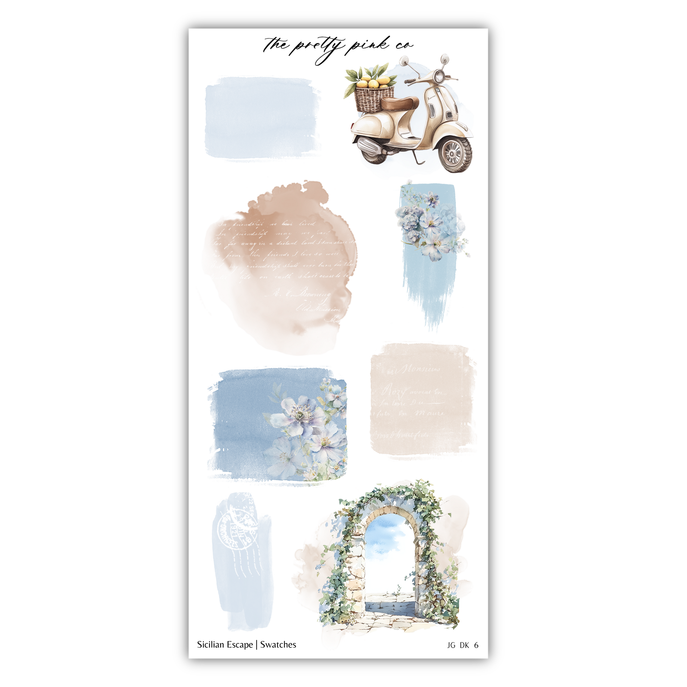 Sicilian Escape | Decorative Kit