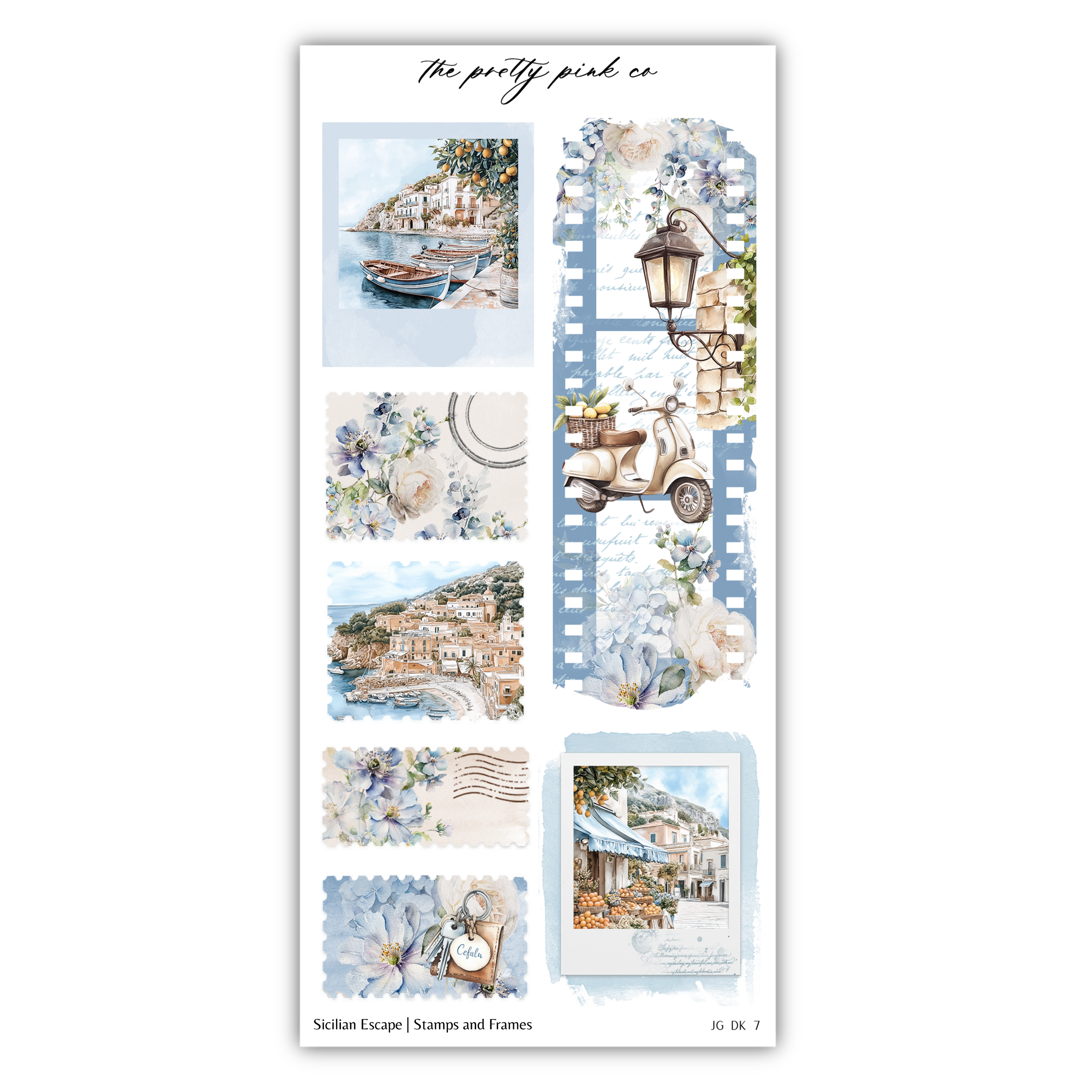 Sicilian Escape | Decorative Kit