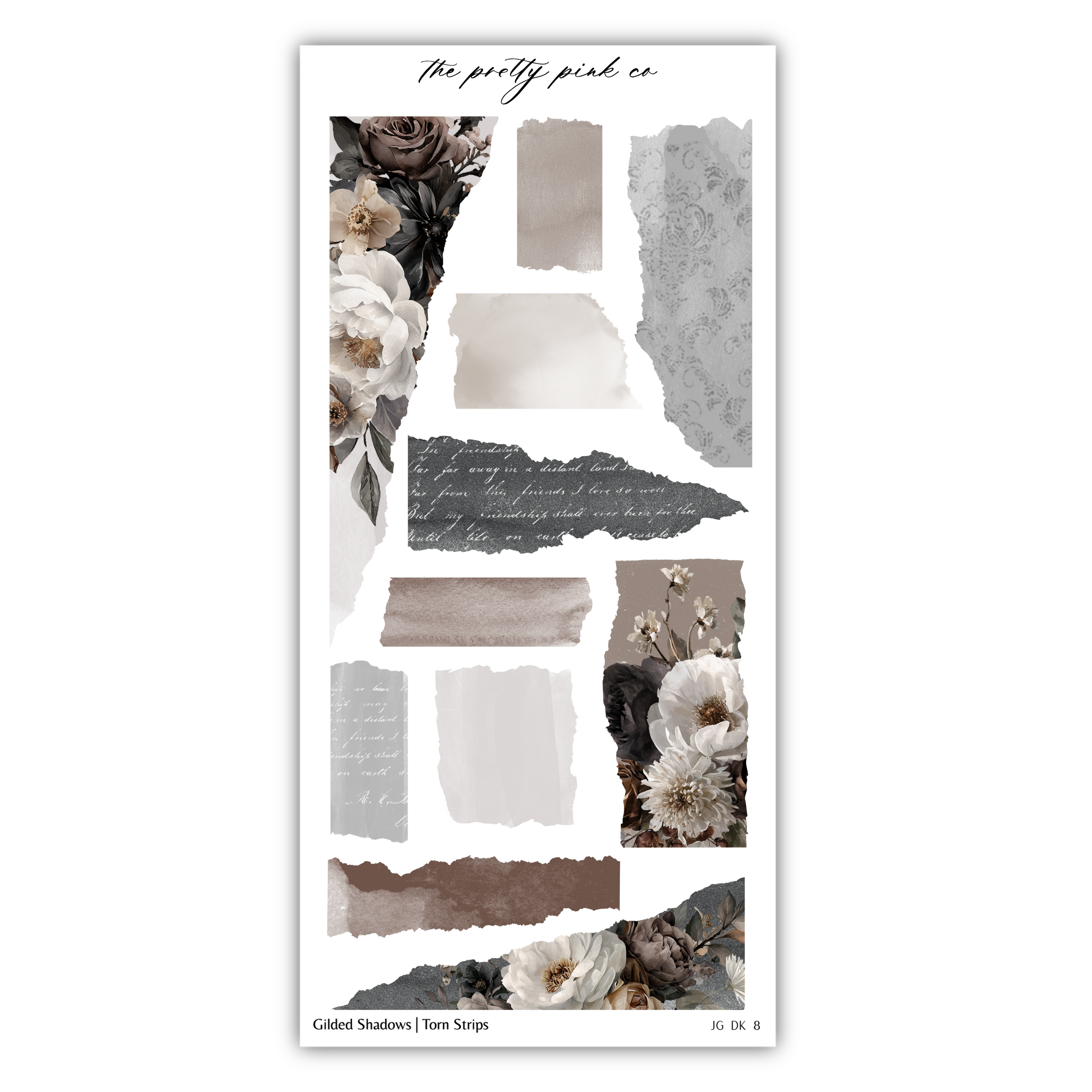 The image is a collage of various artistic elements, including floral and abstract shapes, textures, and patterns. The collage appears to be a creative and visually appealing composition, showcasing a diverse range of artistic styles and techniques.