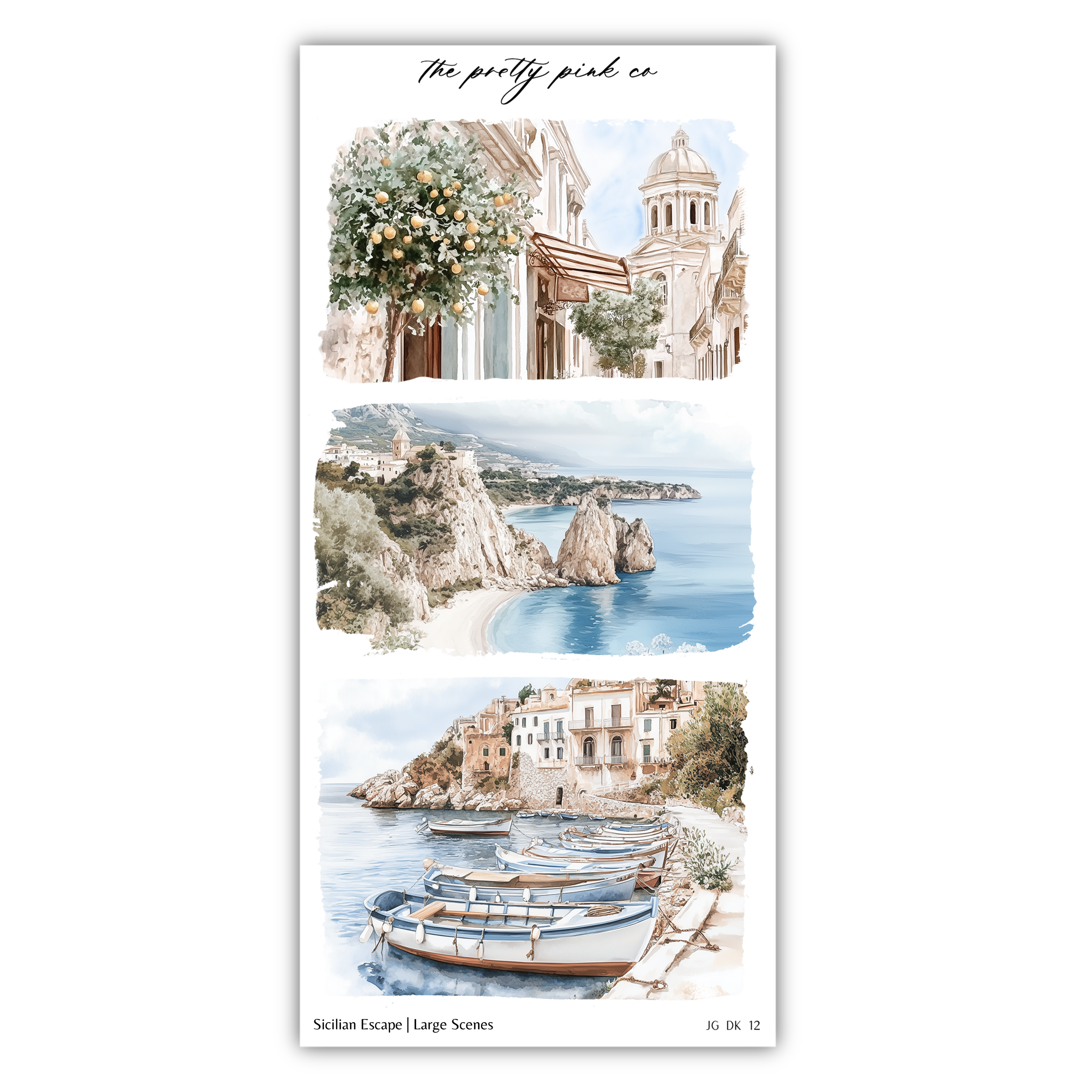 Sicilian Escape | Decorative Kit