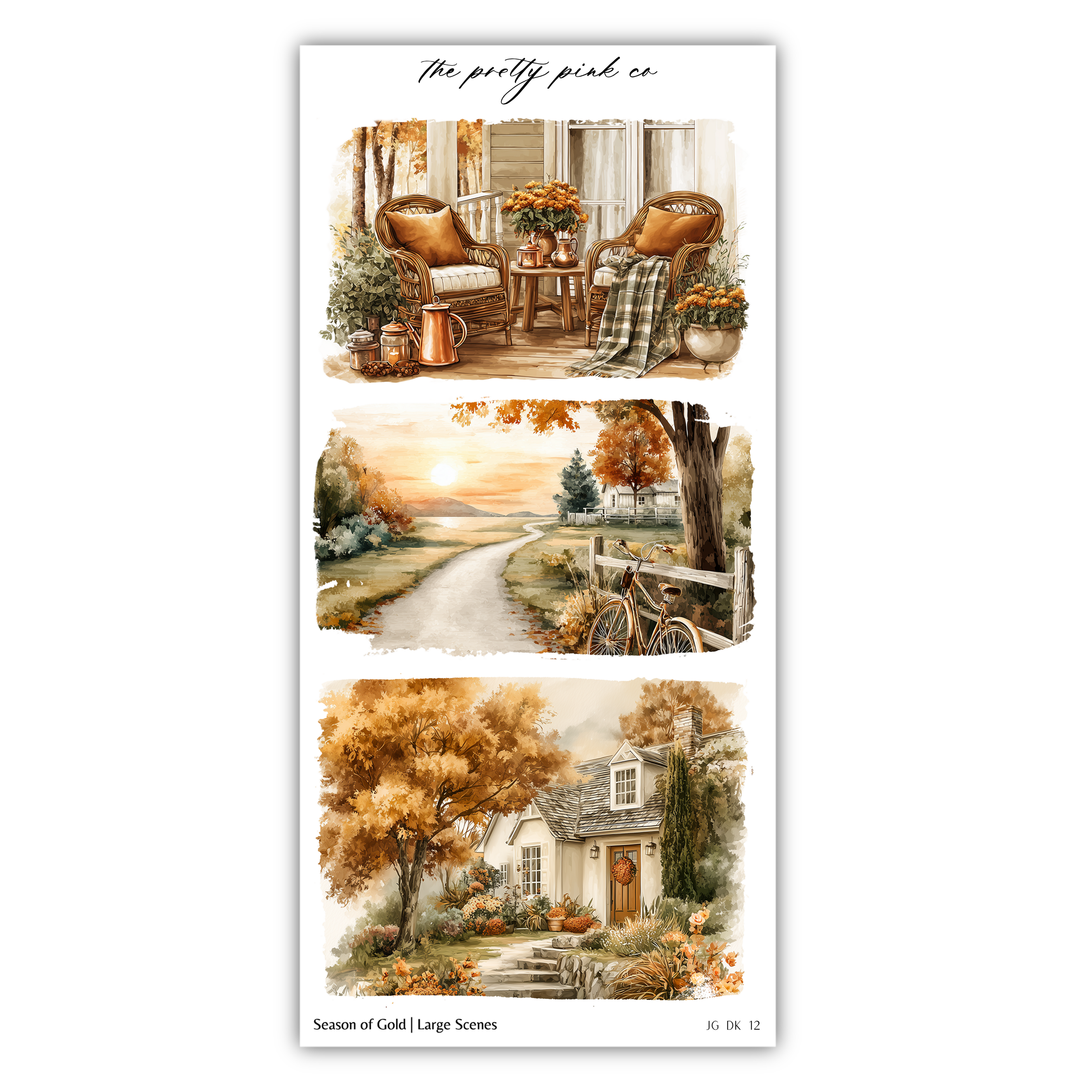 Season of Gold | Decorative Kit