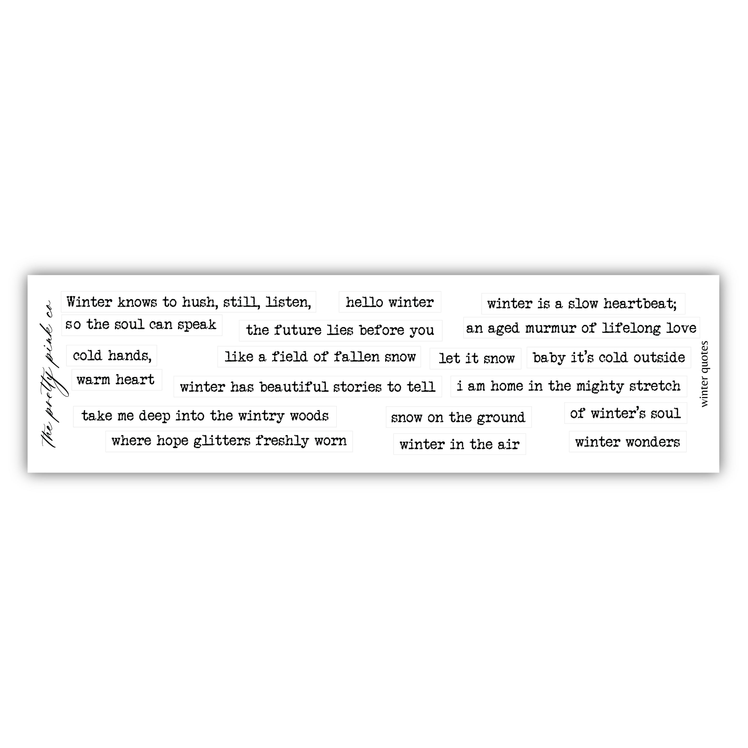 a white paper with black writing on it
