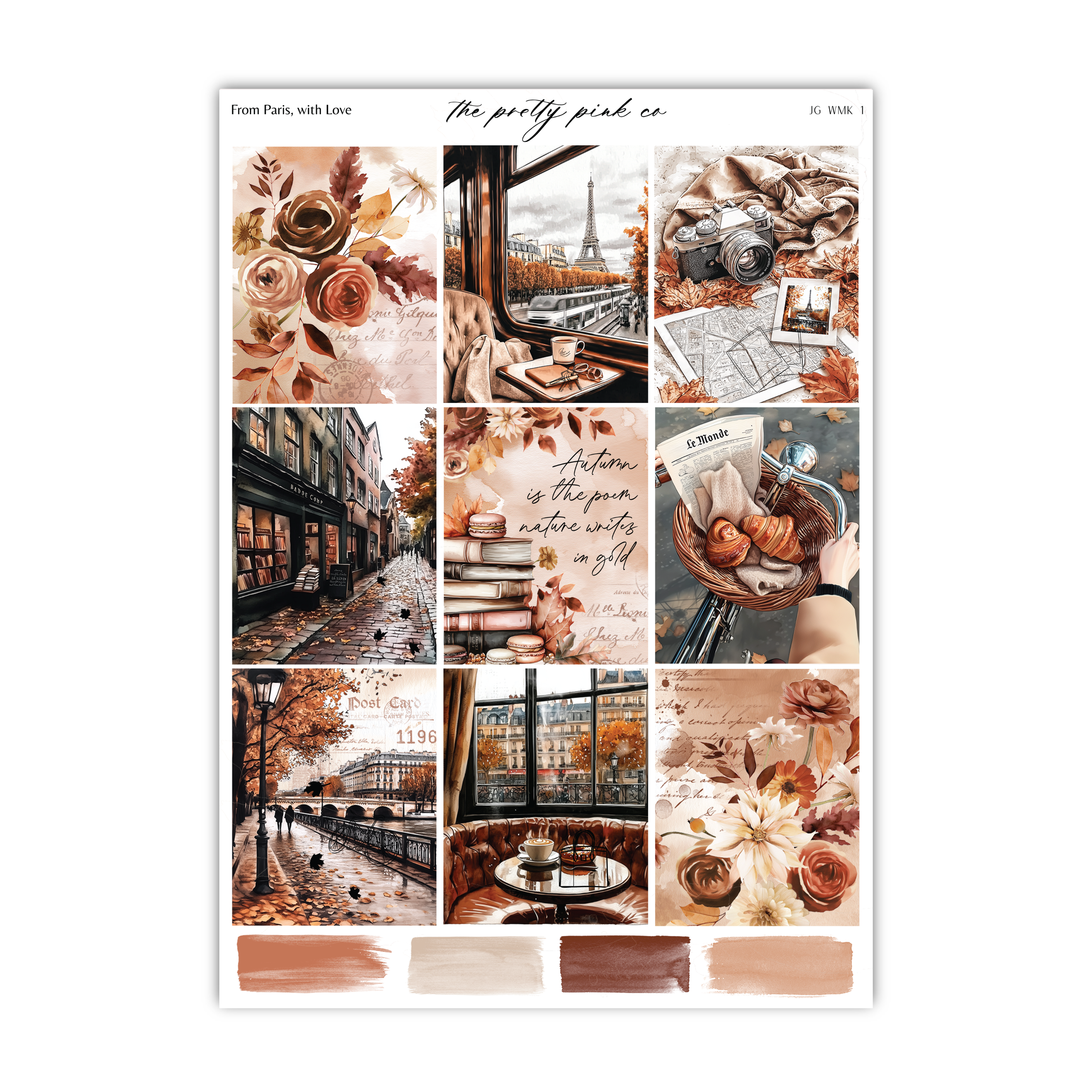 From Paris, with Love | Foiled Weekly Kit