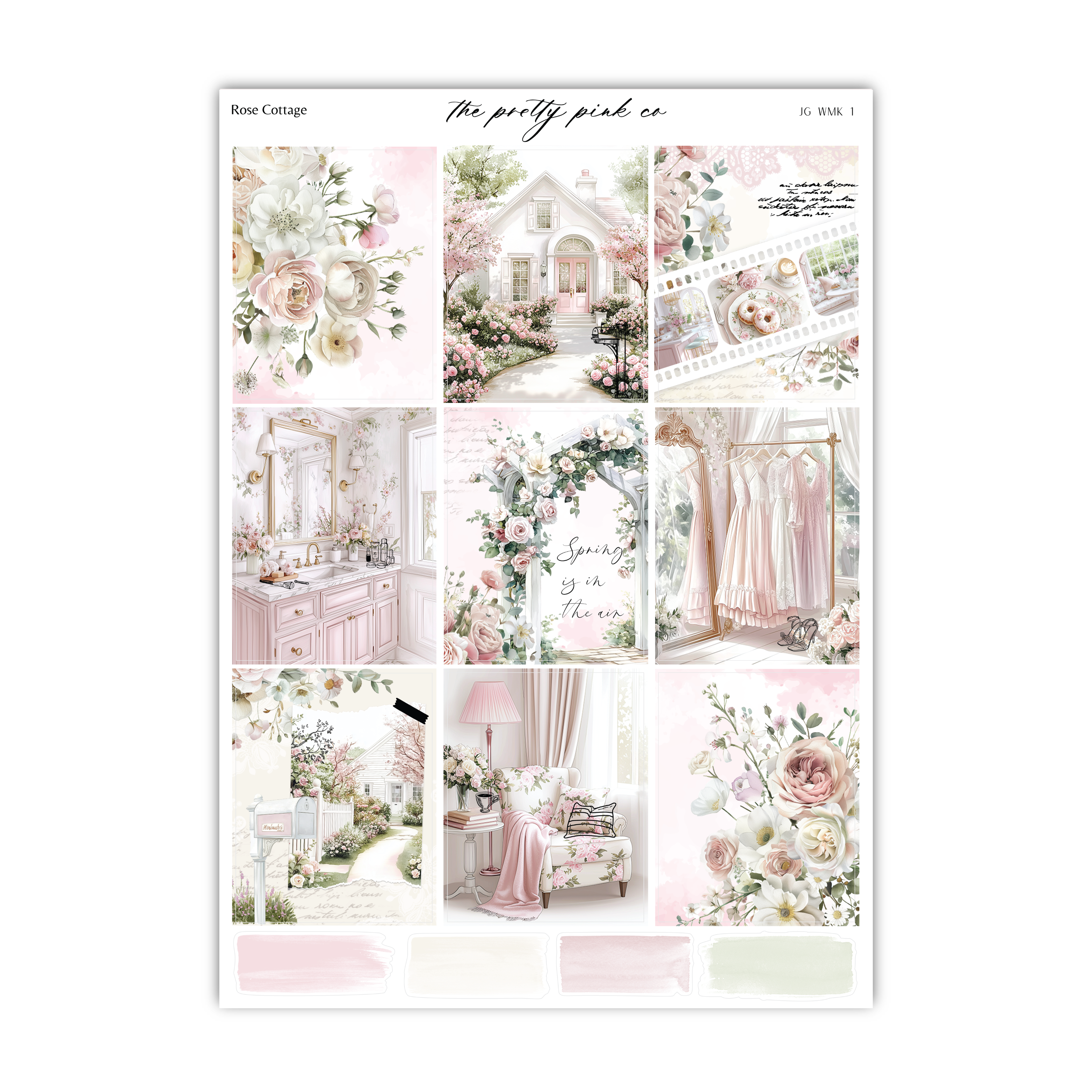Rose Cottage | Foiled Weekly Kit