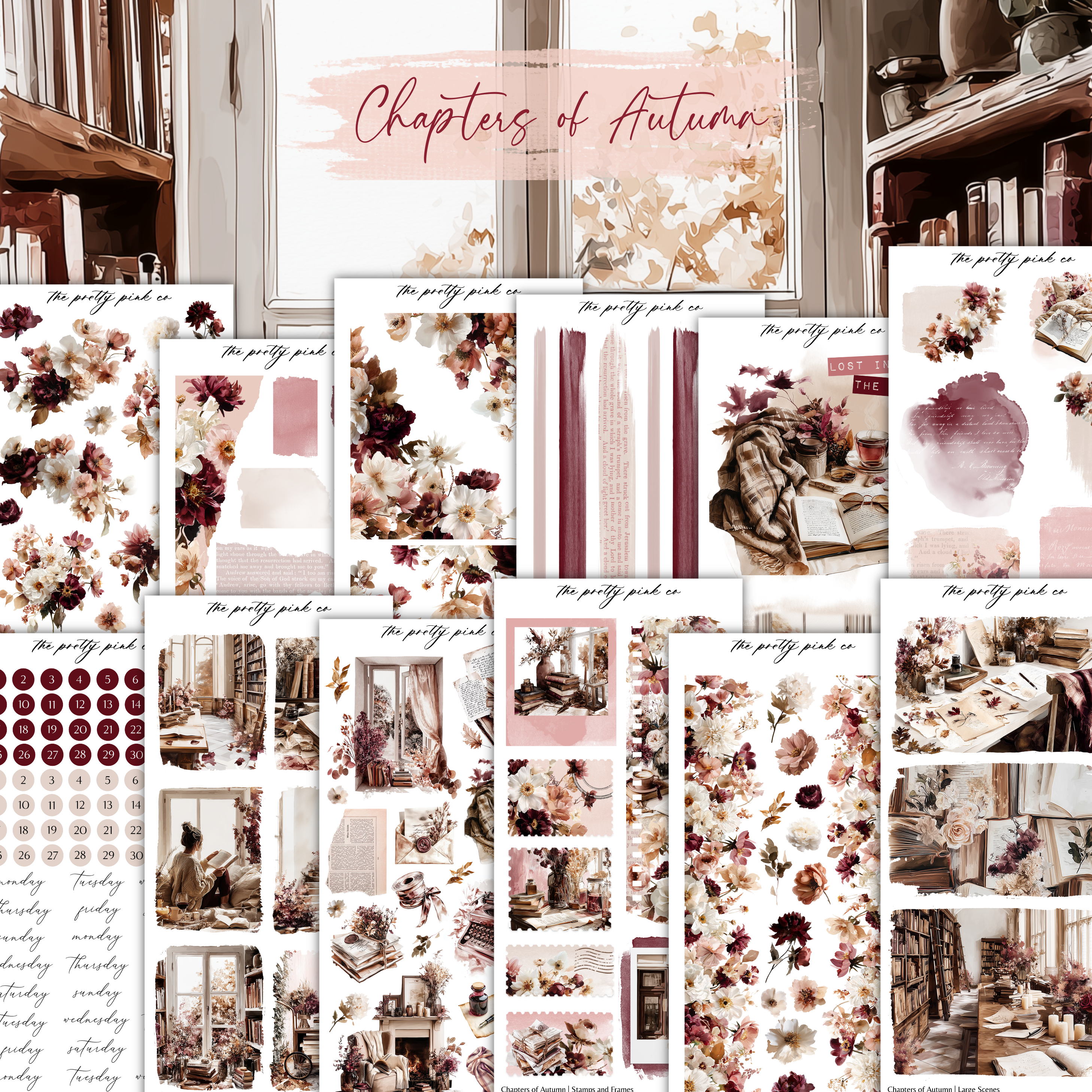 Chapters of Autumn | Decorative Kit