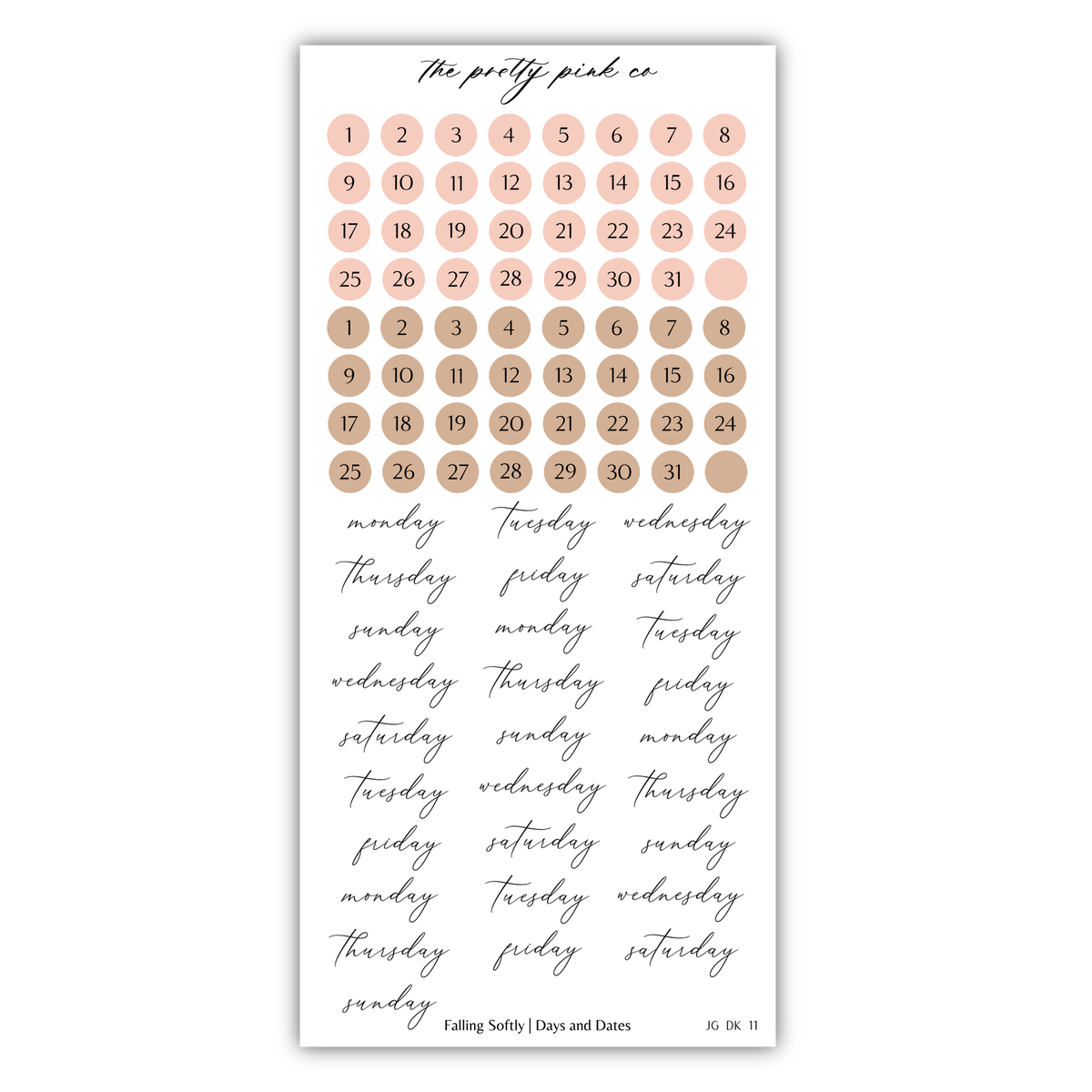 Falling Softly | Decorative Kit