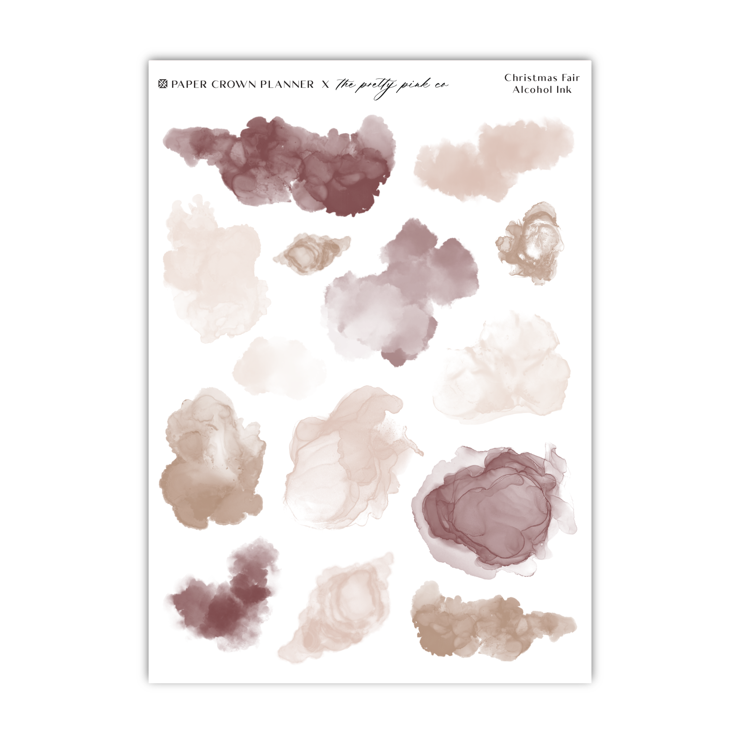 a sheet of watercolor paint with different colors