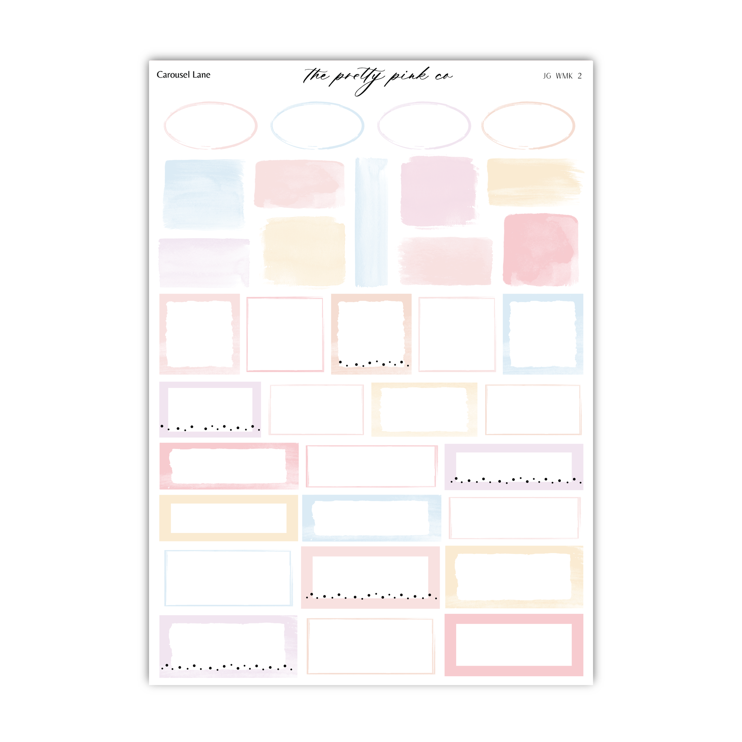 Carousel Lane | Foiled Weekly Kit