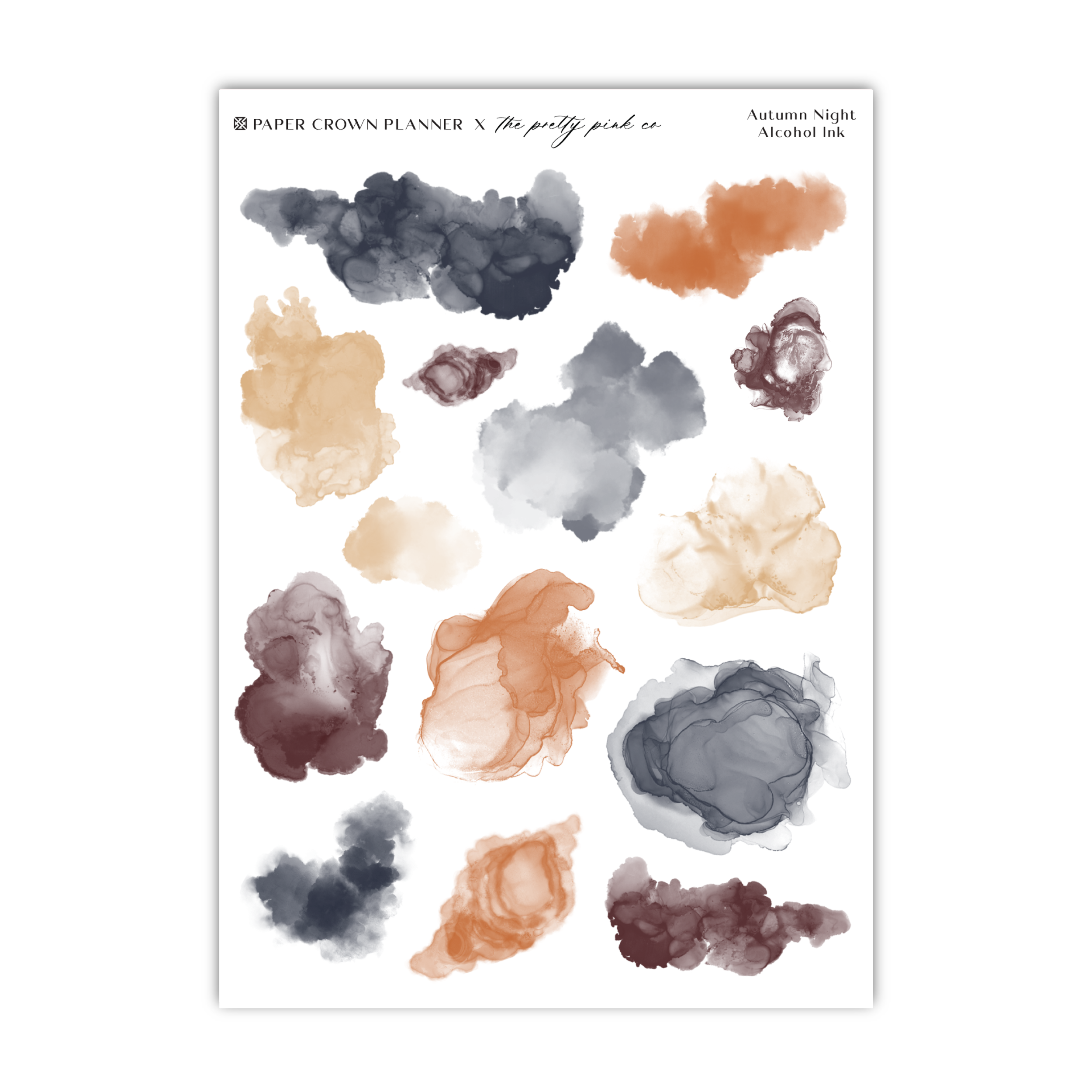 a sheet of watercolor paint on a white background
