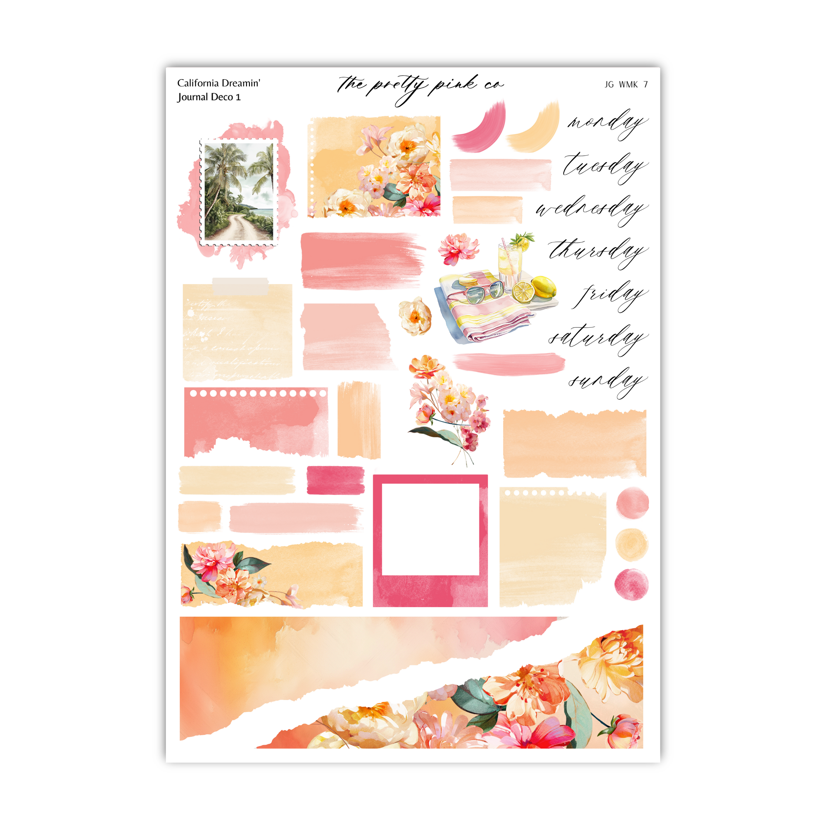 California Dreamin' | Journaling Kit