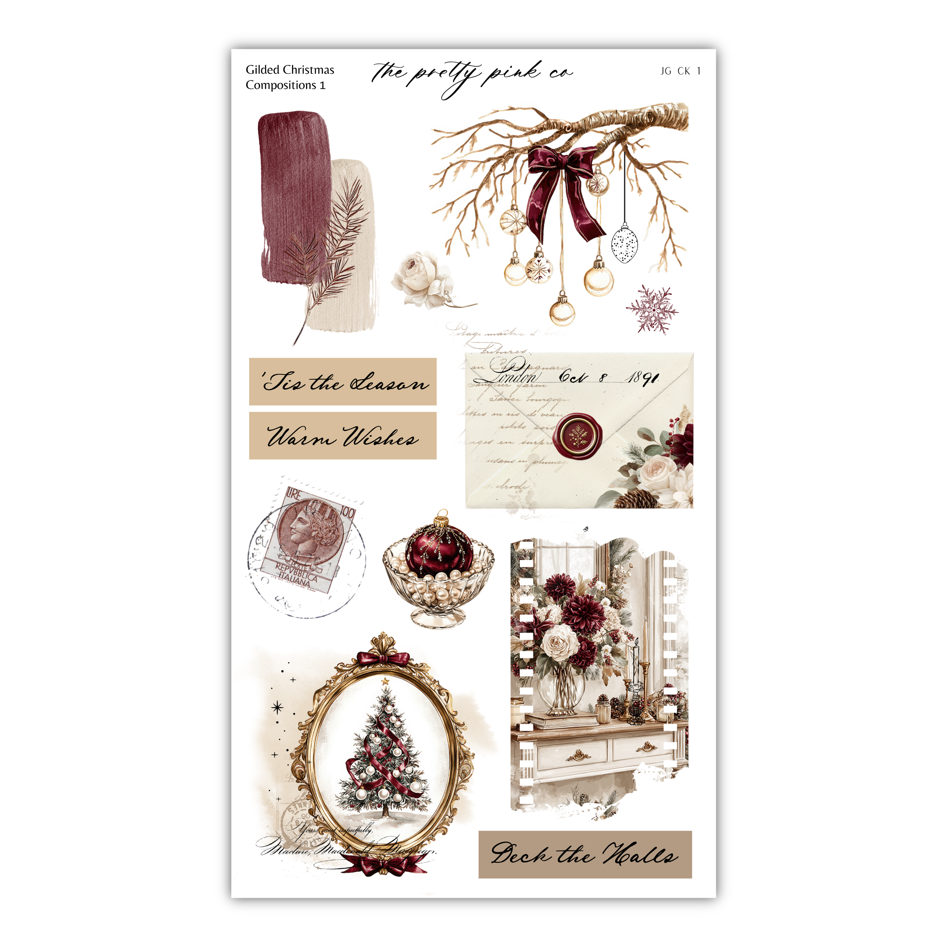 Gilded Christmas | Creative Kit