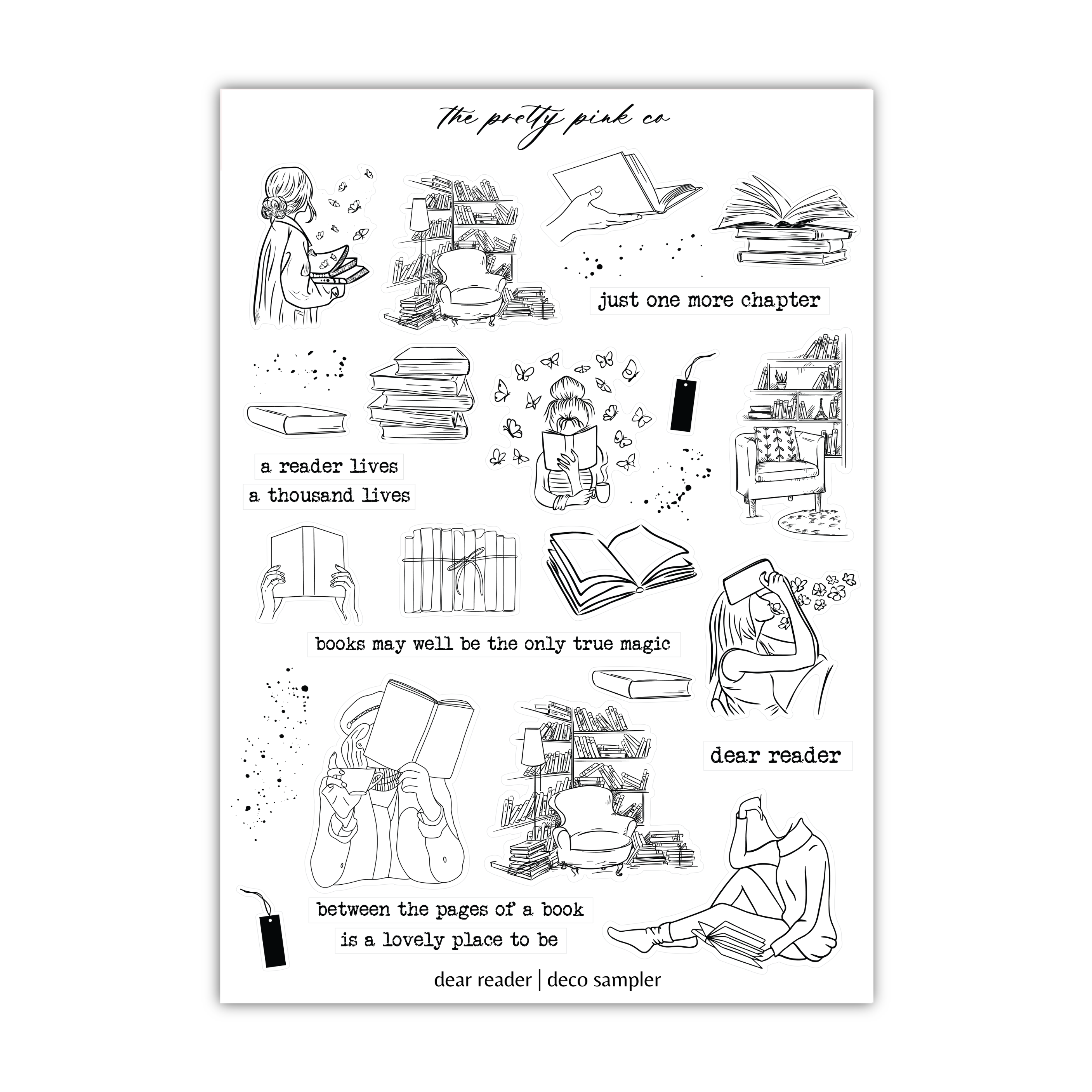 a black and white drawing of a book