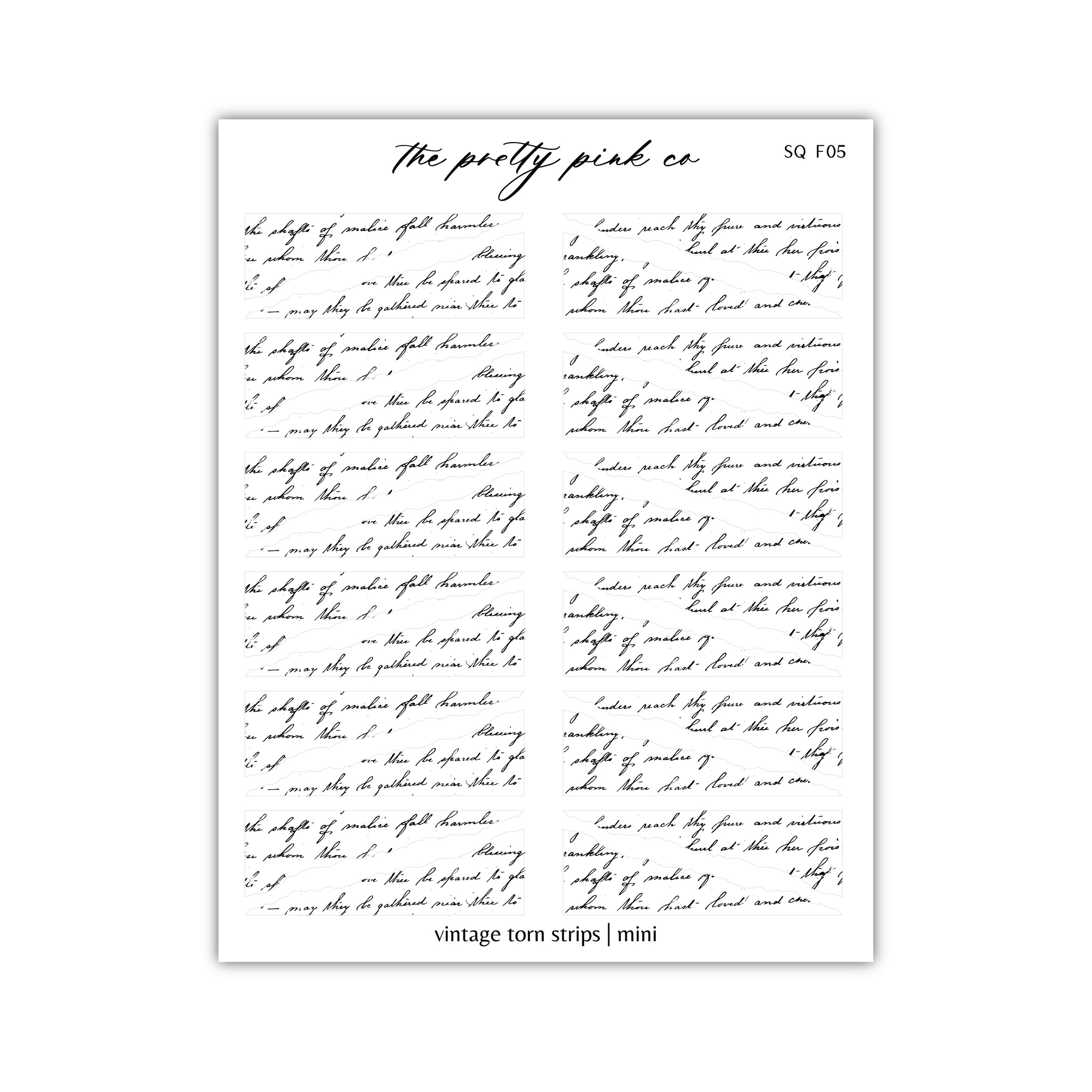 a handwritten note with the words, the party pass