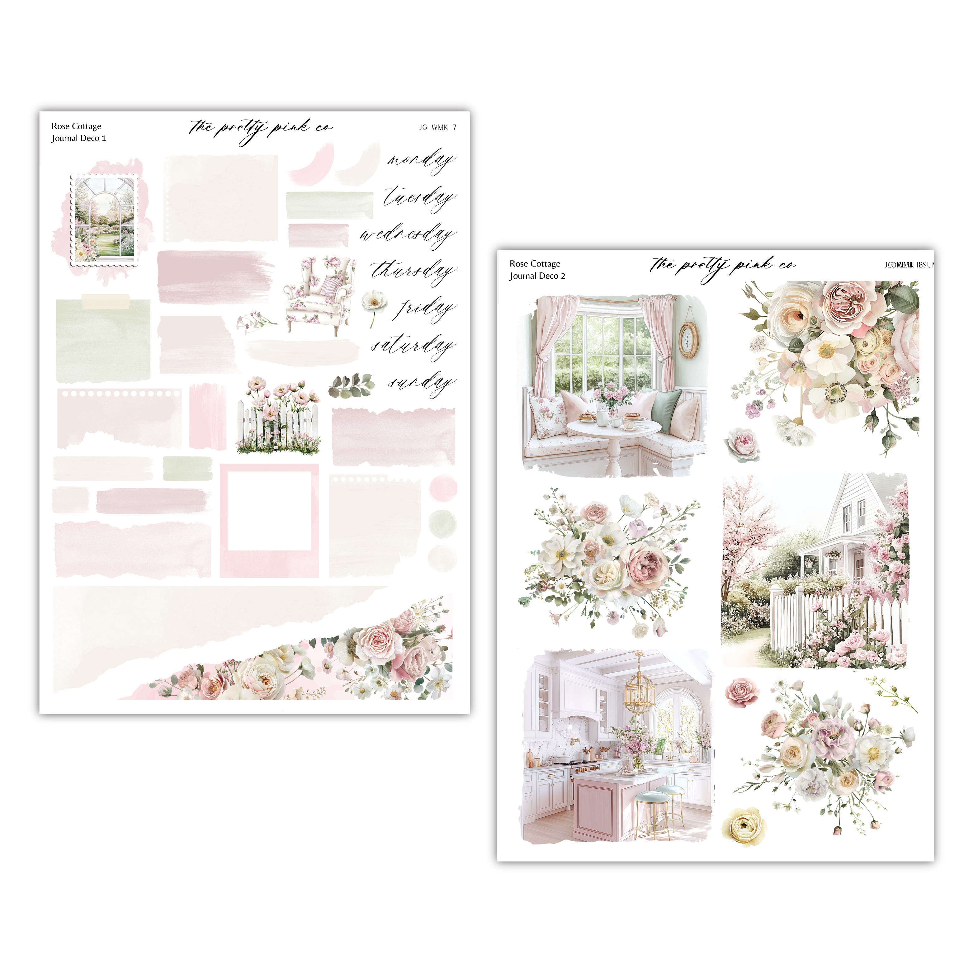 Rose Cottage | Journaling Kit