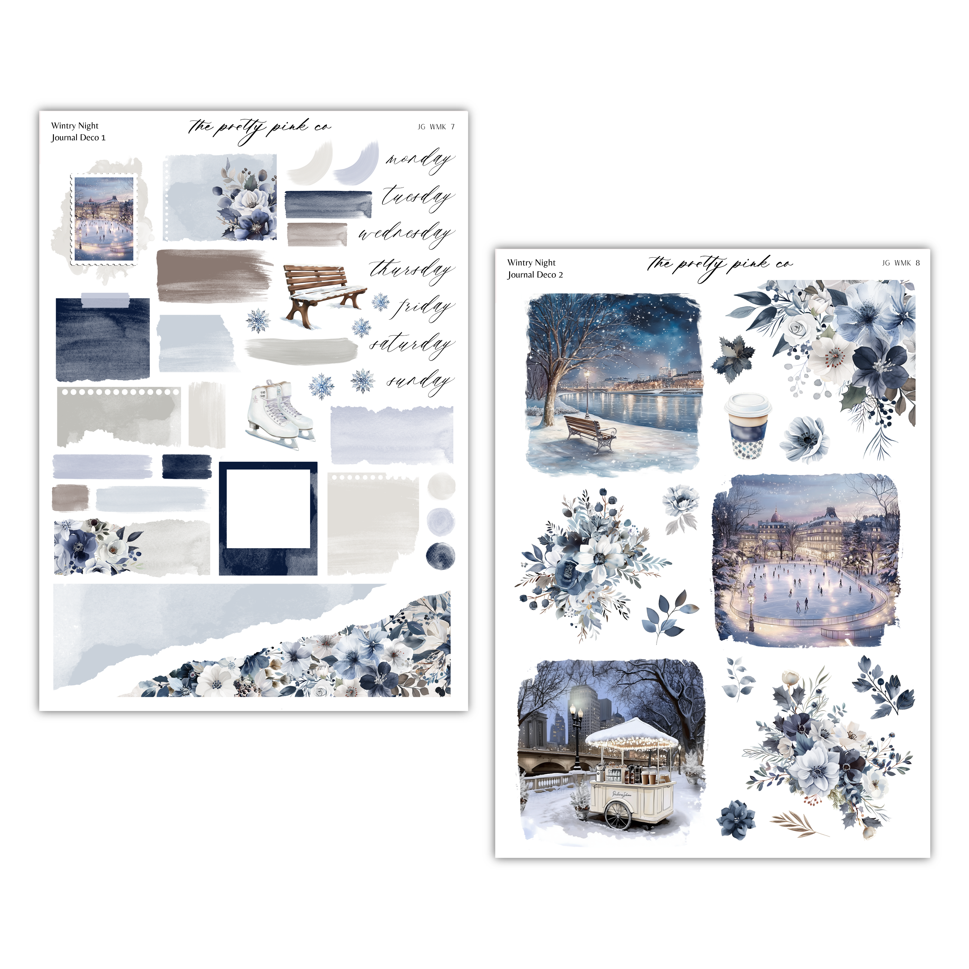 Wintry Night | Journaling Kit