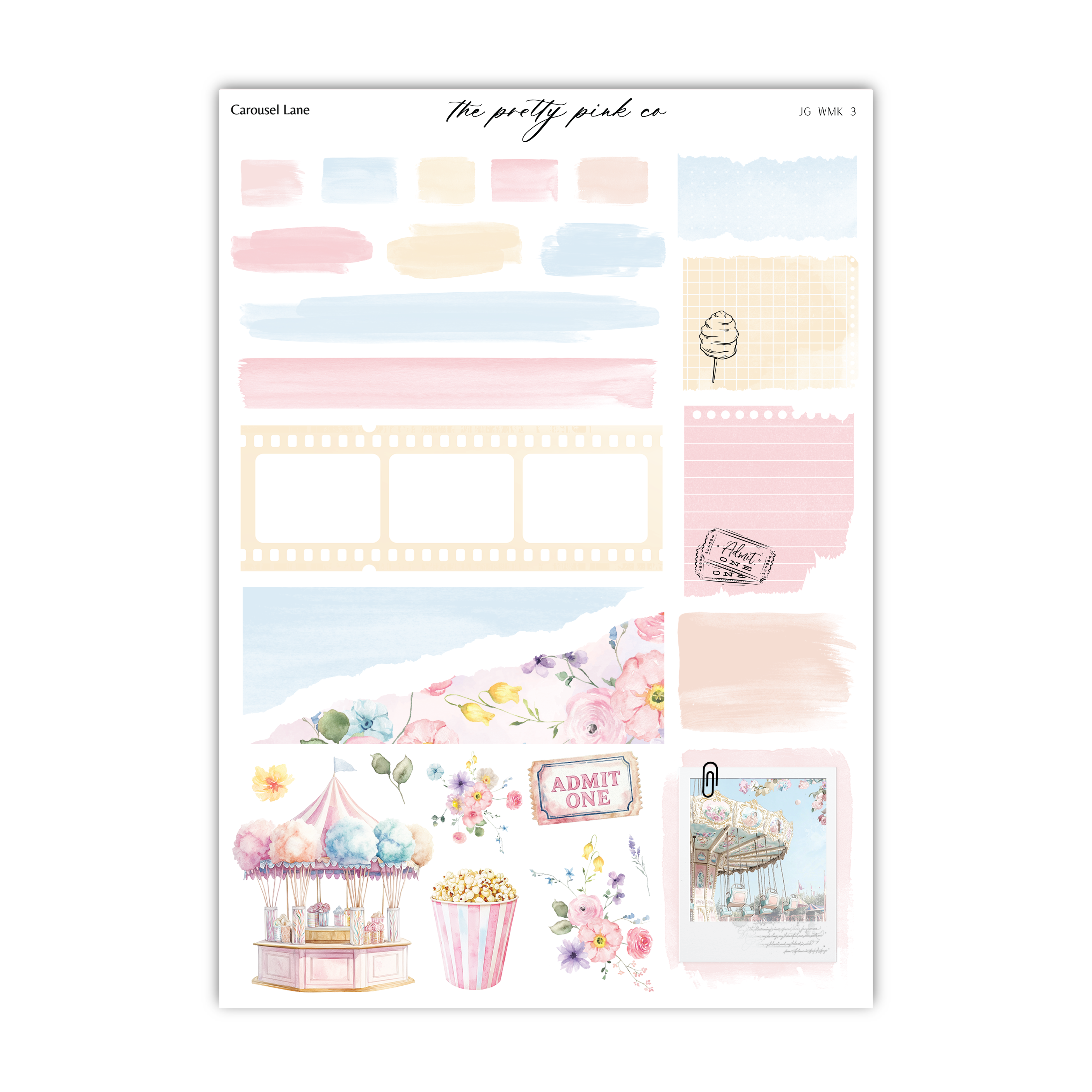 Carousel Lane | Foiled Weekly Kit