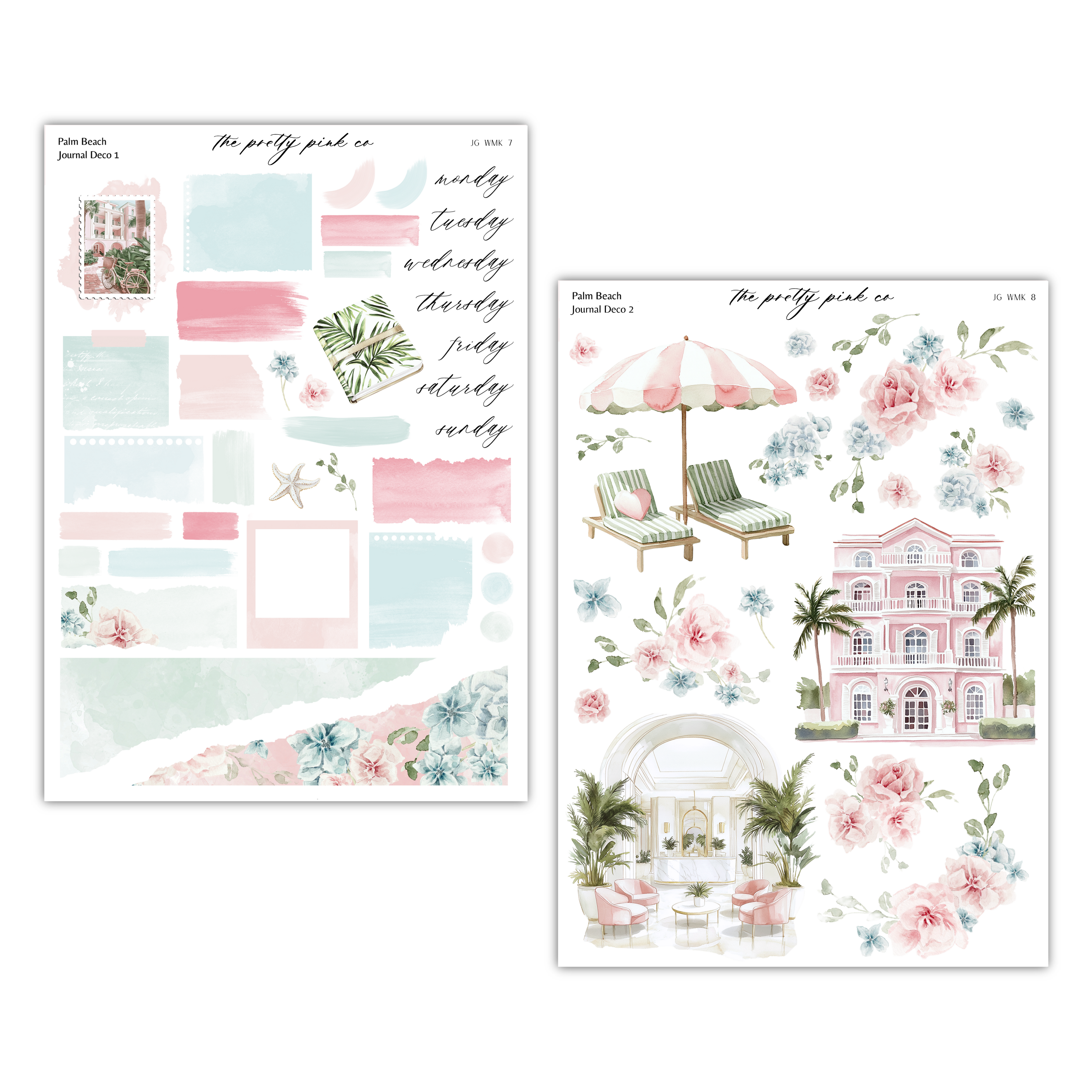 Palm Beach | Journaling Kit
