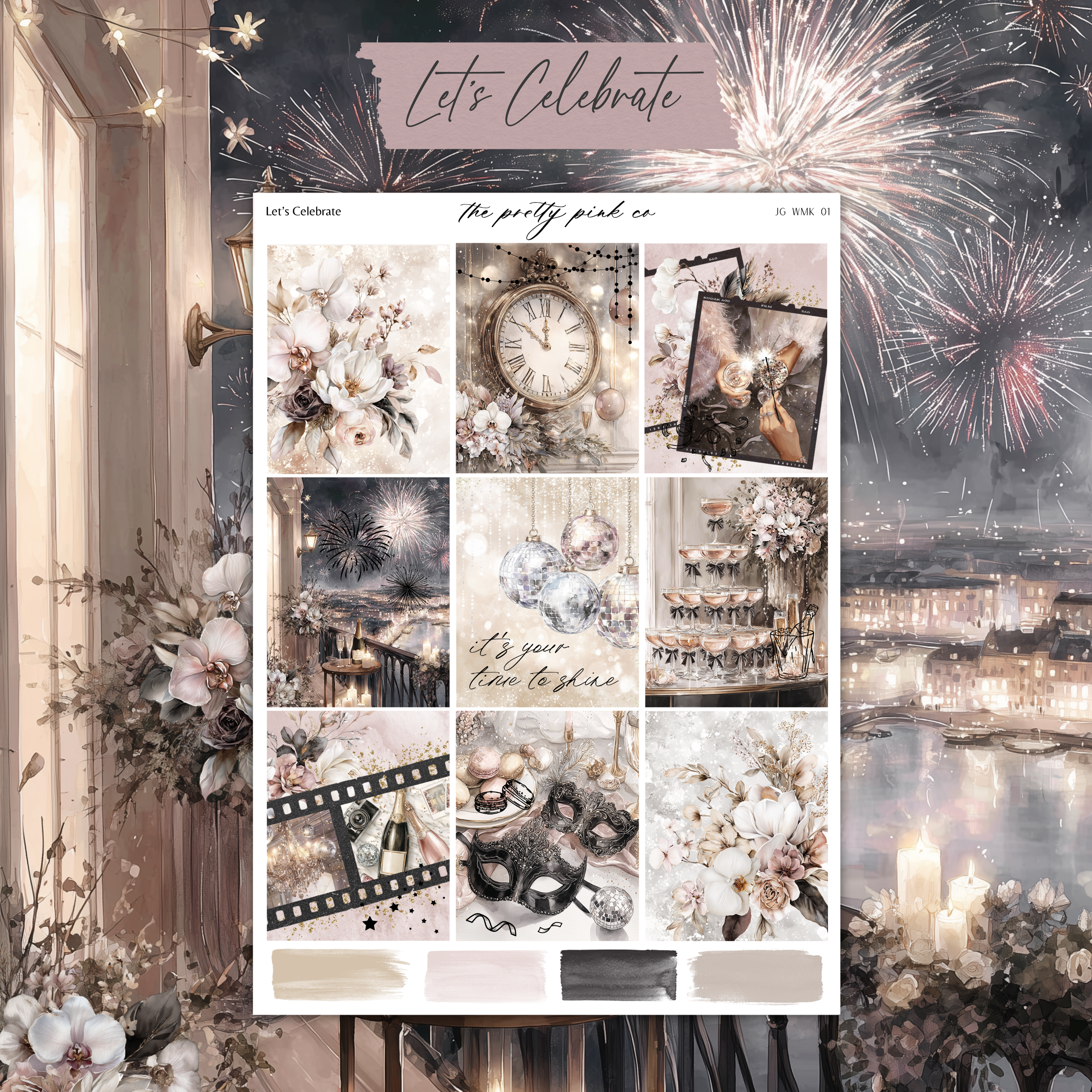 Let's Celebrate | Foiled Weekly Kit