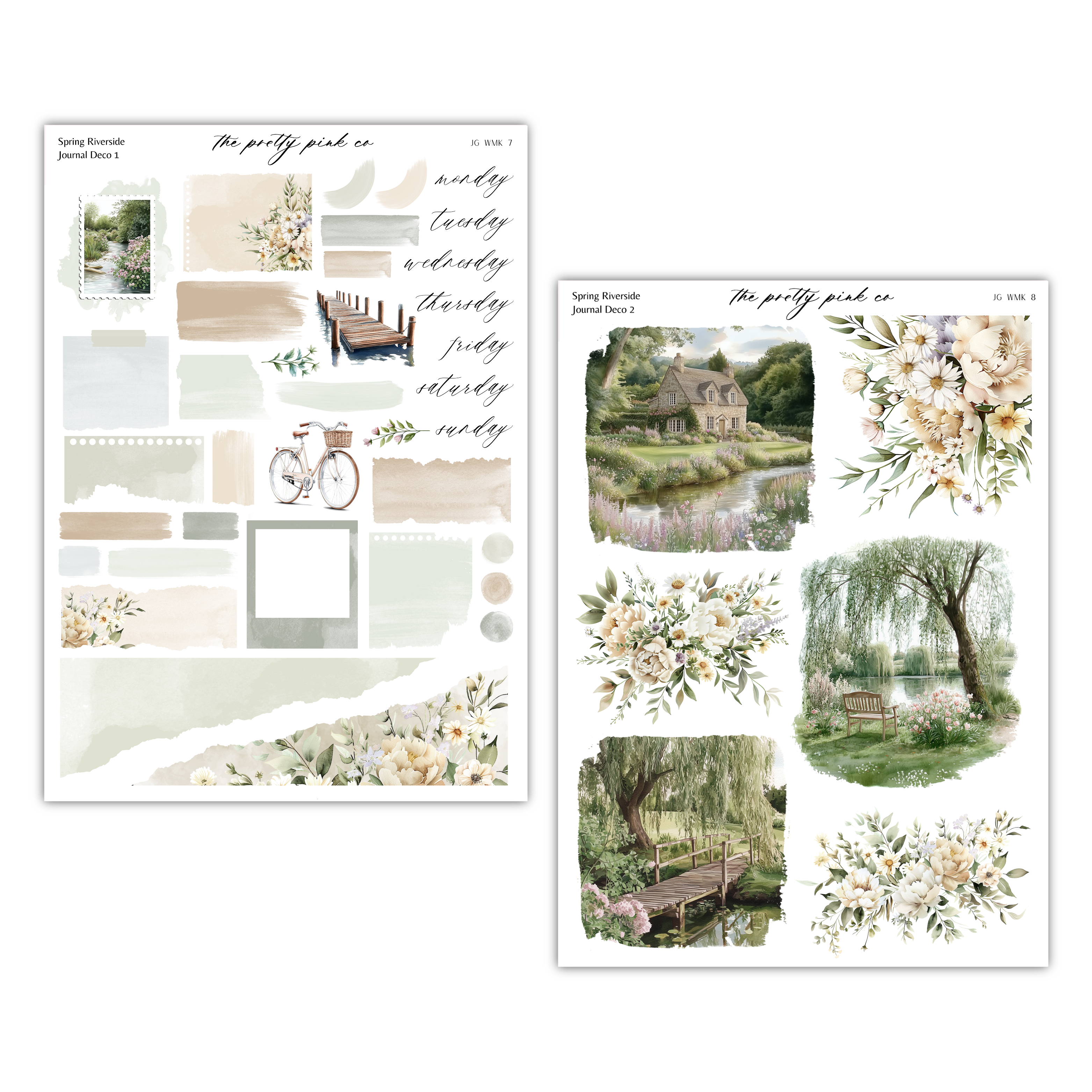 Spring Riverside | Journaling Kit