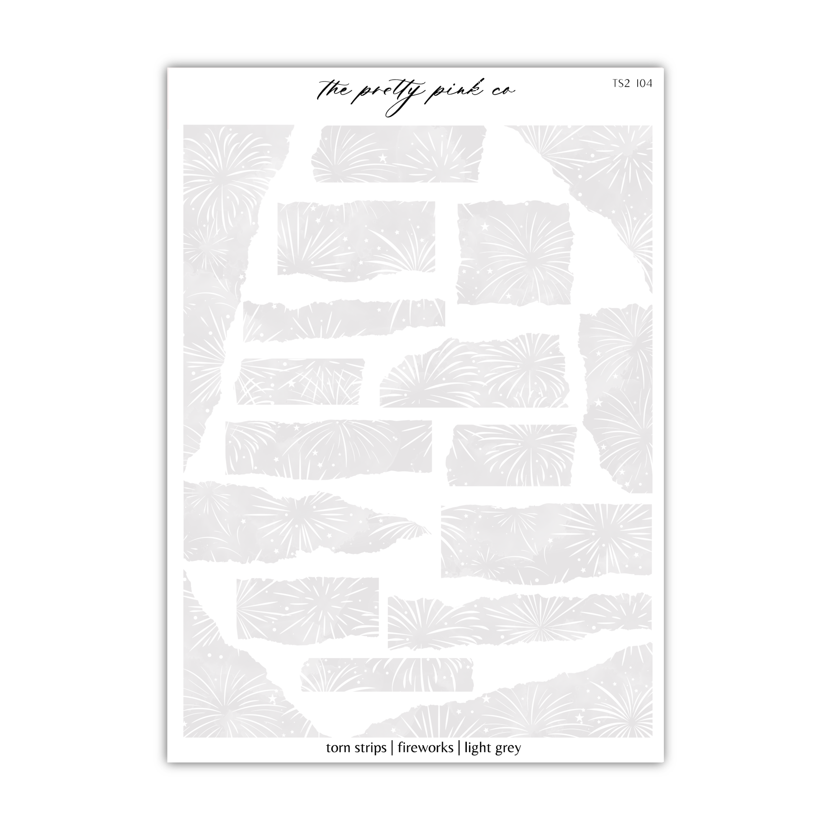a sheet of paper with a pattern on it