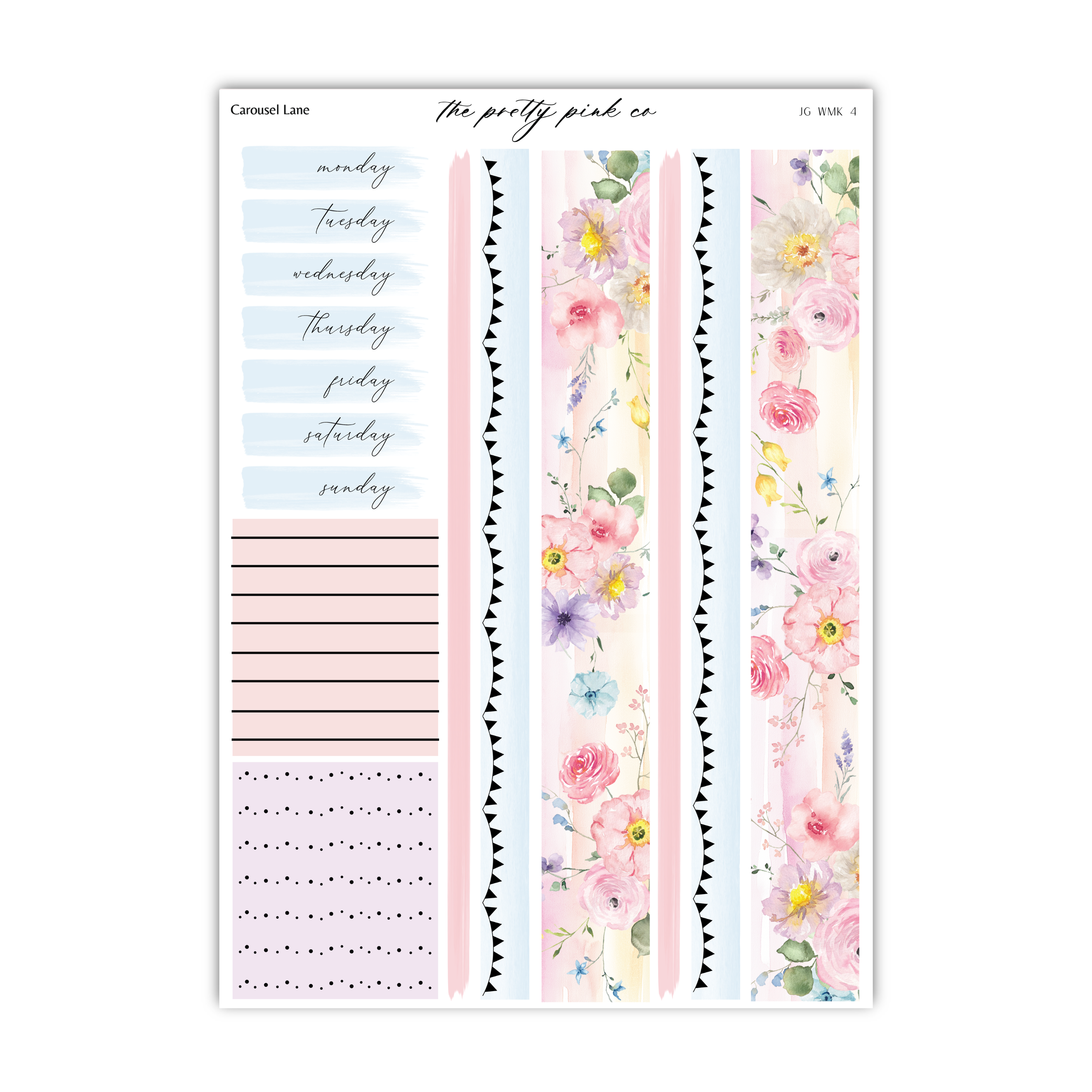 Carousel Lane | Foiled Weekly Kit