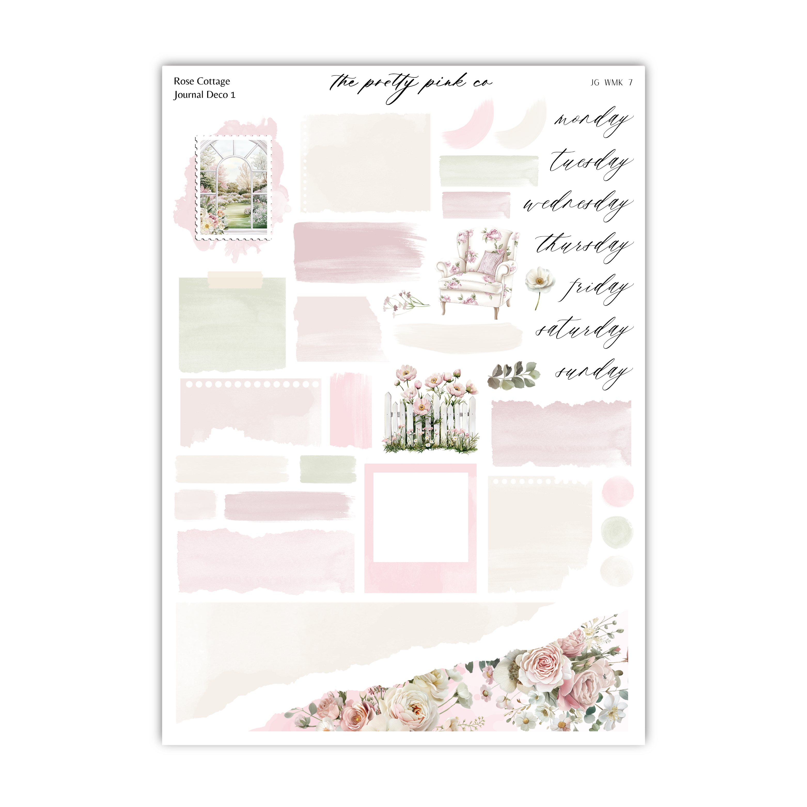 Rose Cottage | Journaling Kit