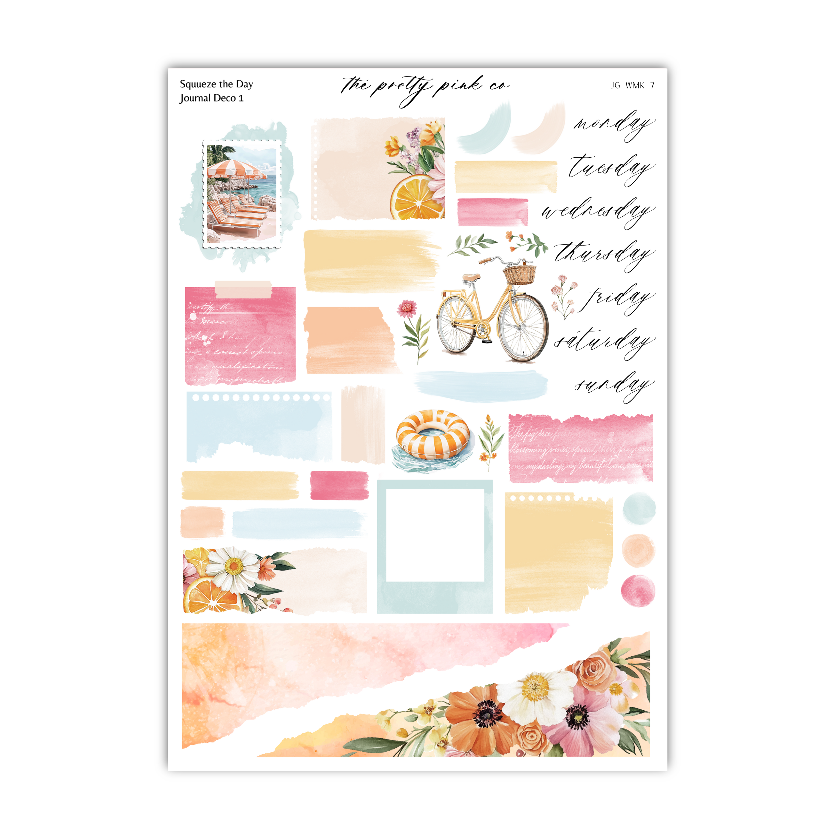 Squeeze The Day | Journaling Kit