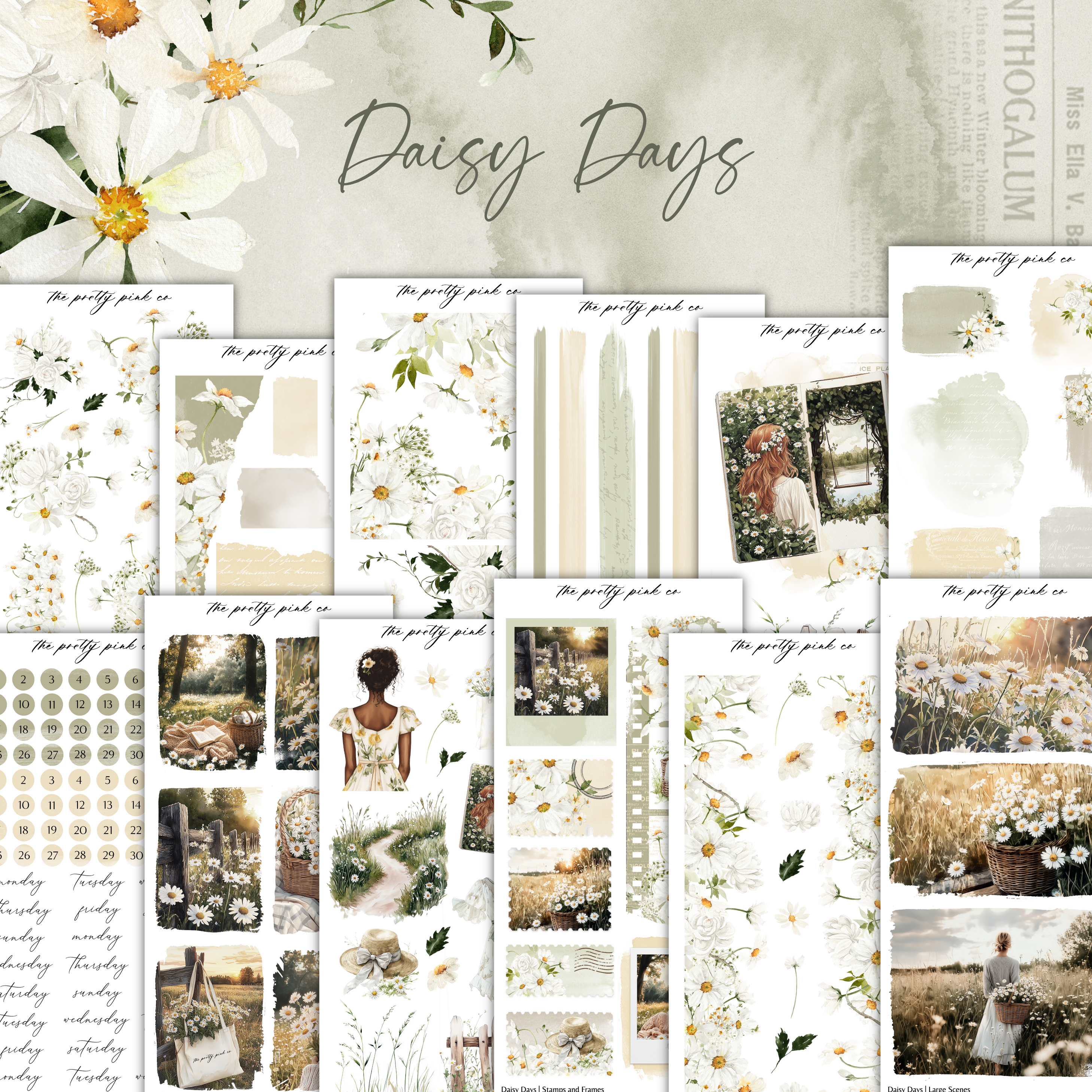 Daisy Days | Decorative Kit