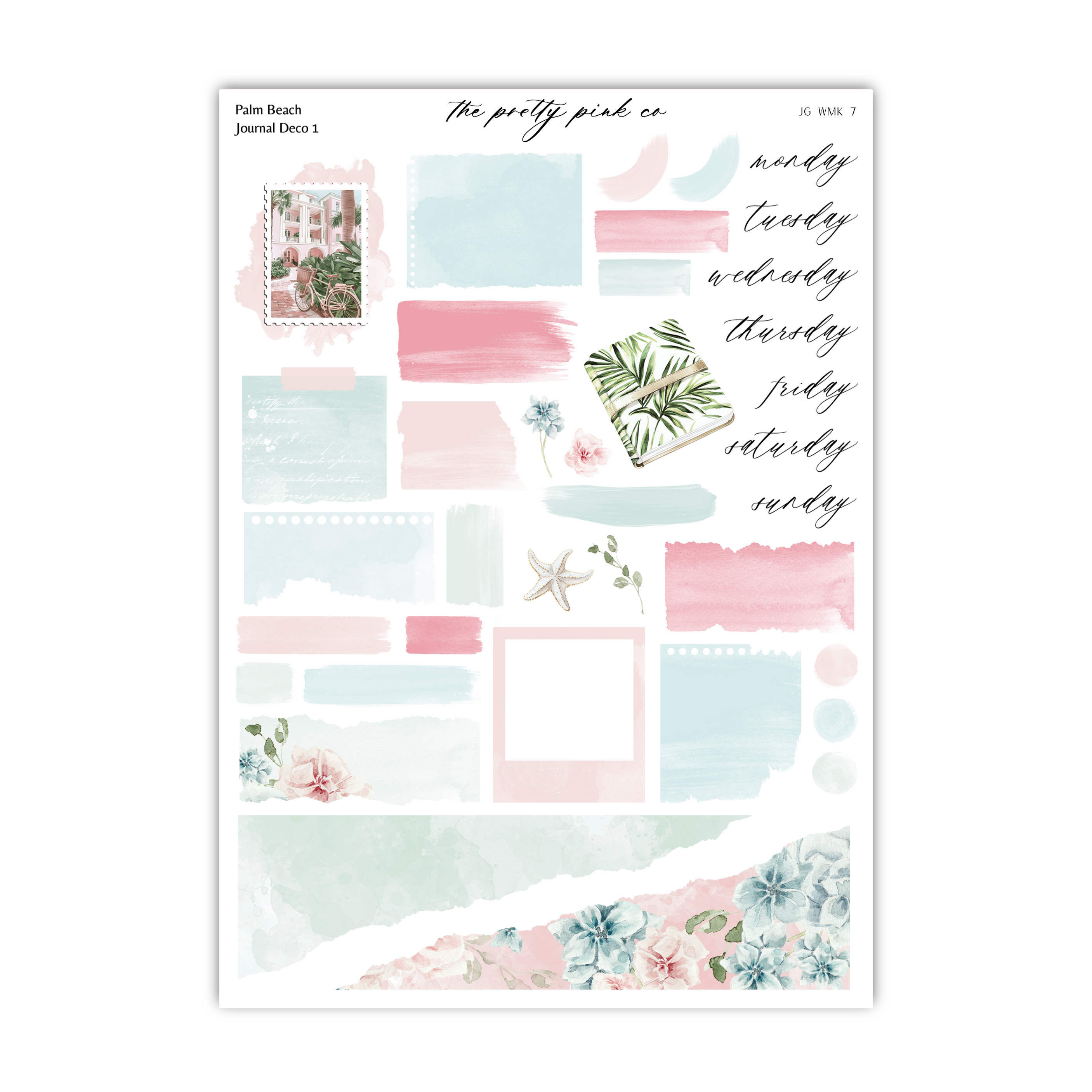Palm Beach | Journaling Kit