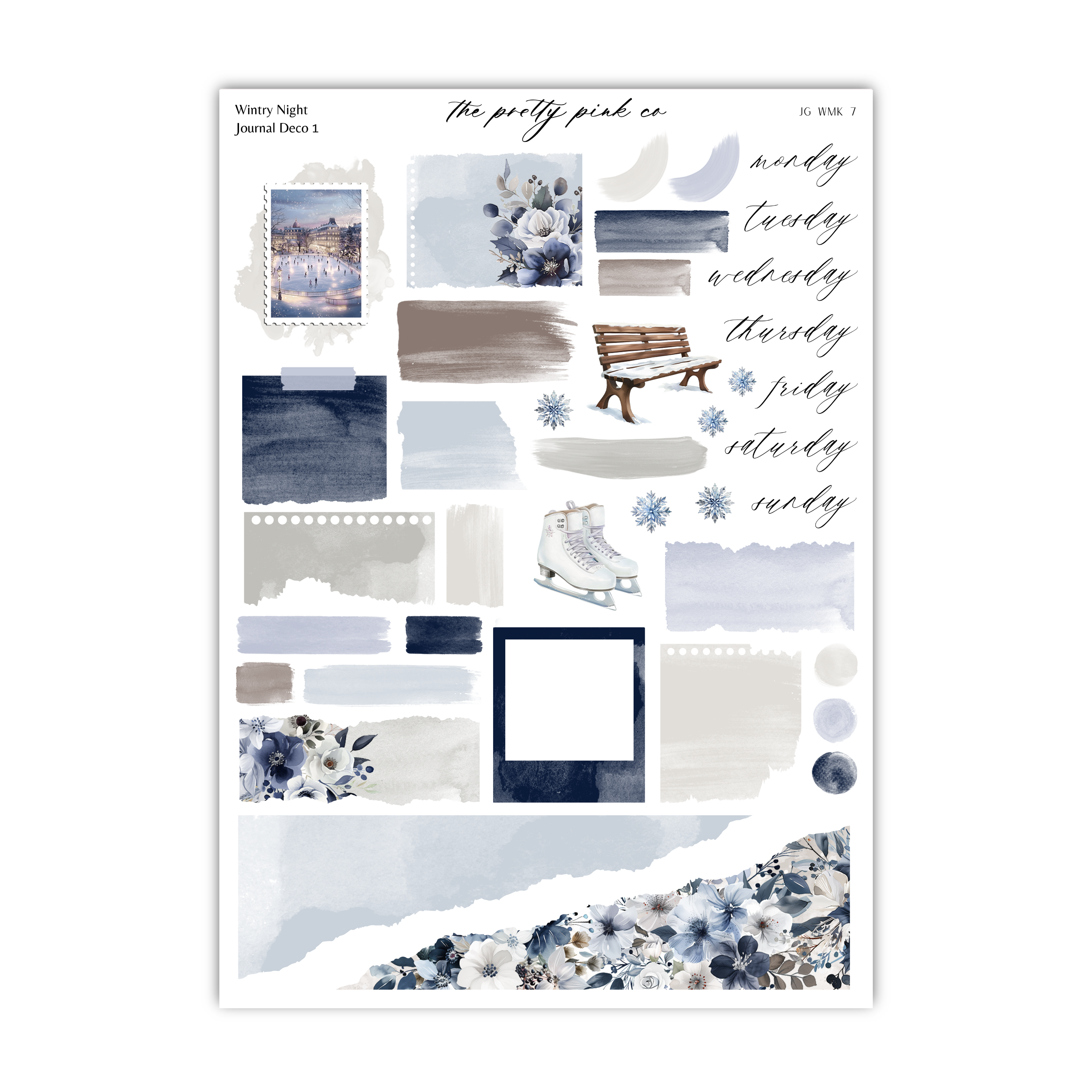 Wintry Night | Journaling Kit