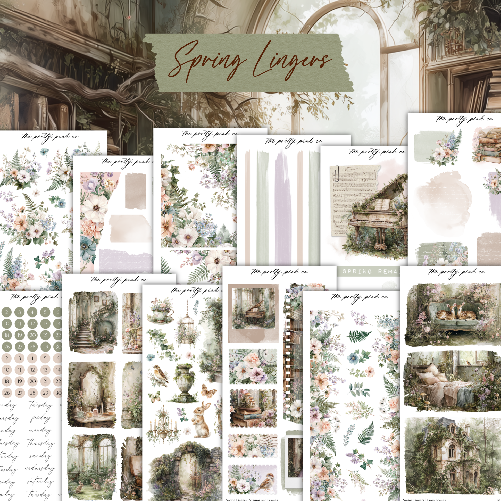 Spring Lingers | Decorative Kit