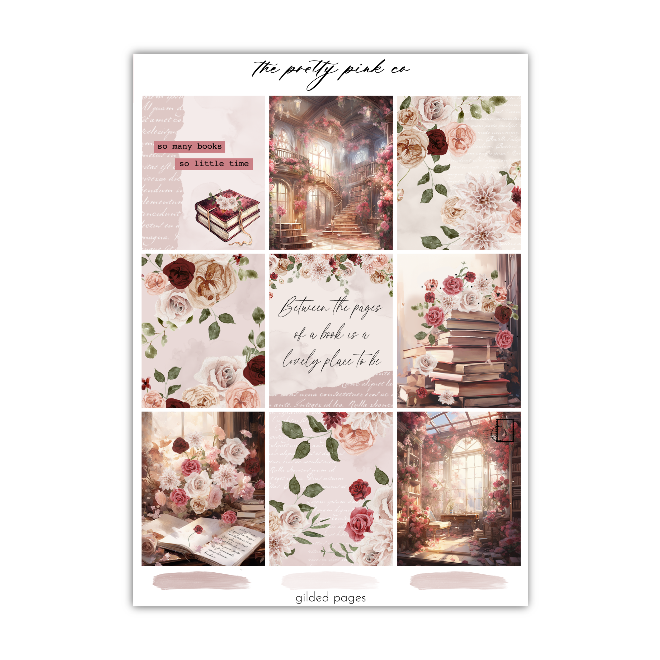 Gilded Pages | Foiled Weekly Kit
