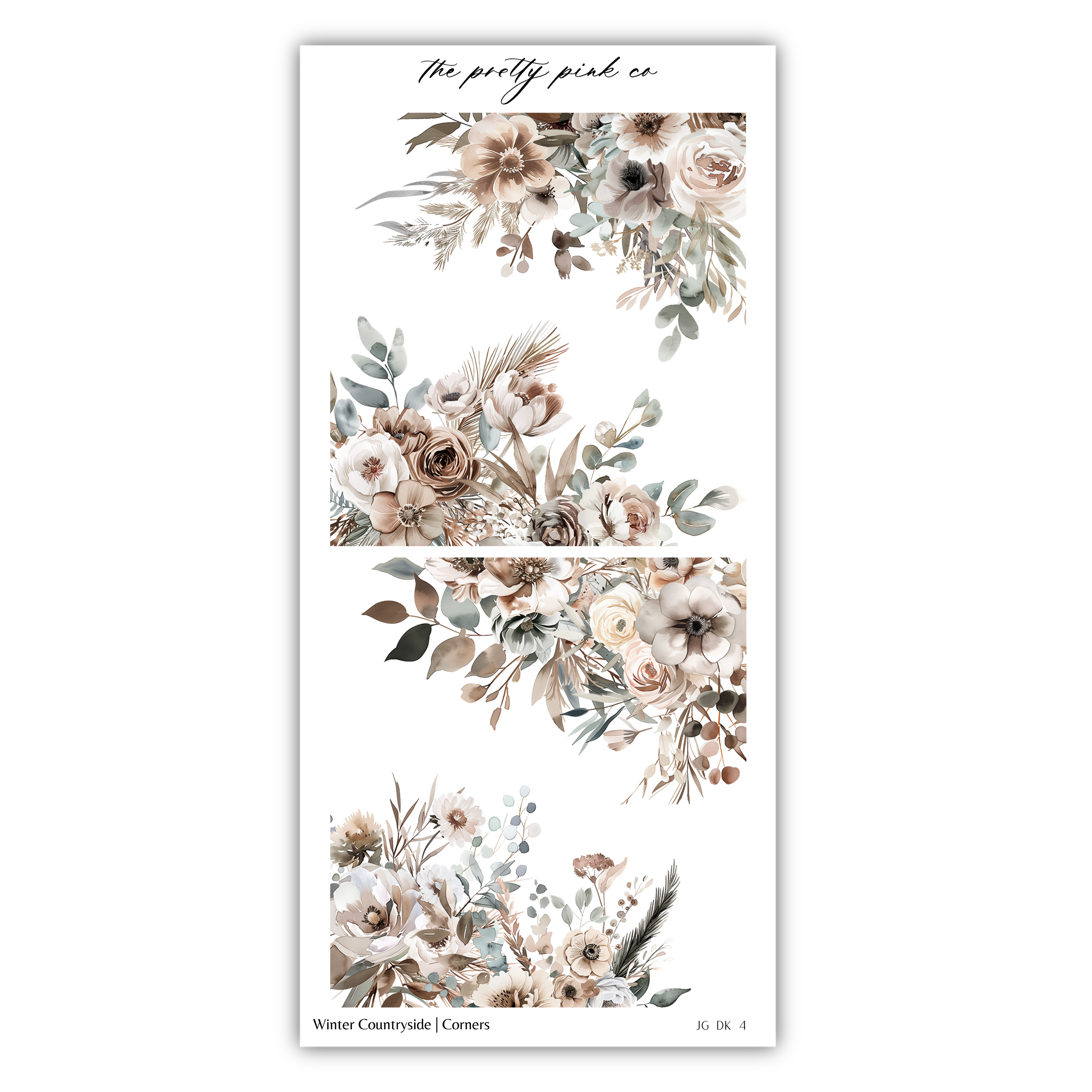 Winter Countryside | Decorative Kit