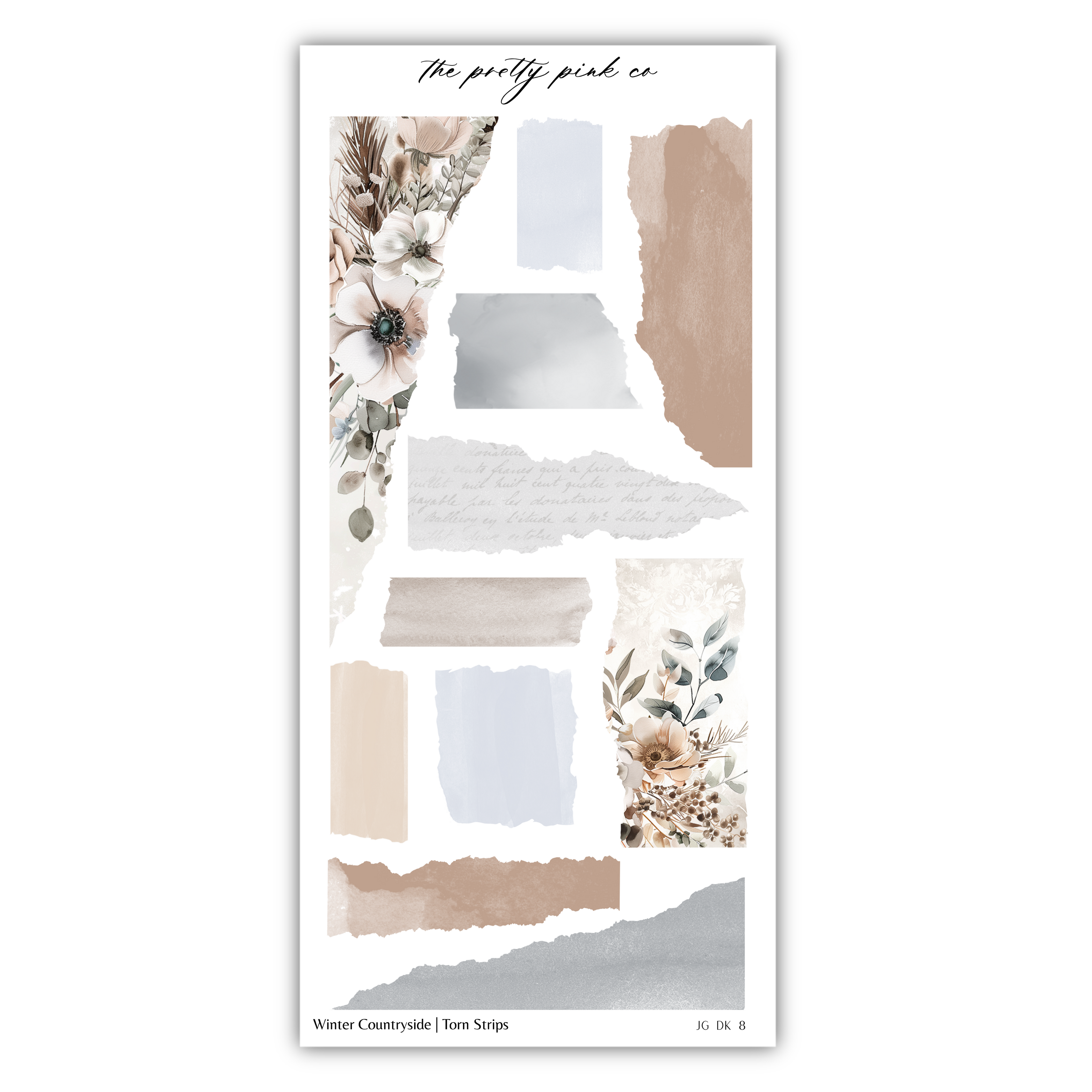 Winter Countryside | Decorative Kit