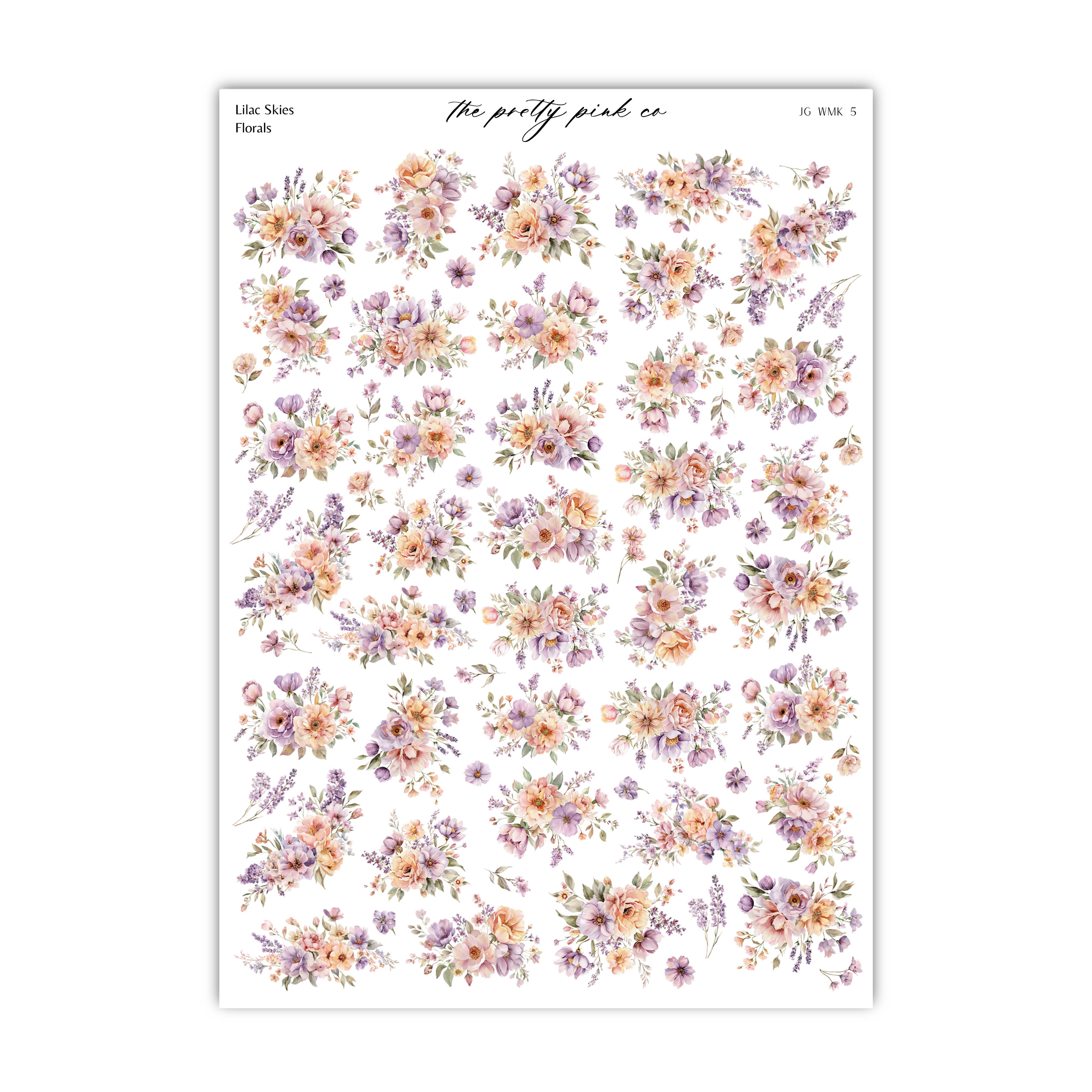 a collage of various floral designs, including different types of flowers and plants. The designs are arranged in a grid-like pattern, creating a visually appealing and diverse collection of floral elements.