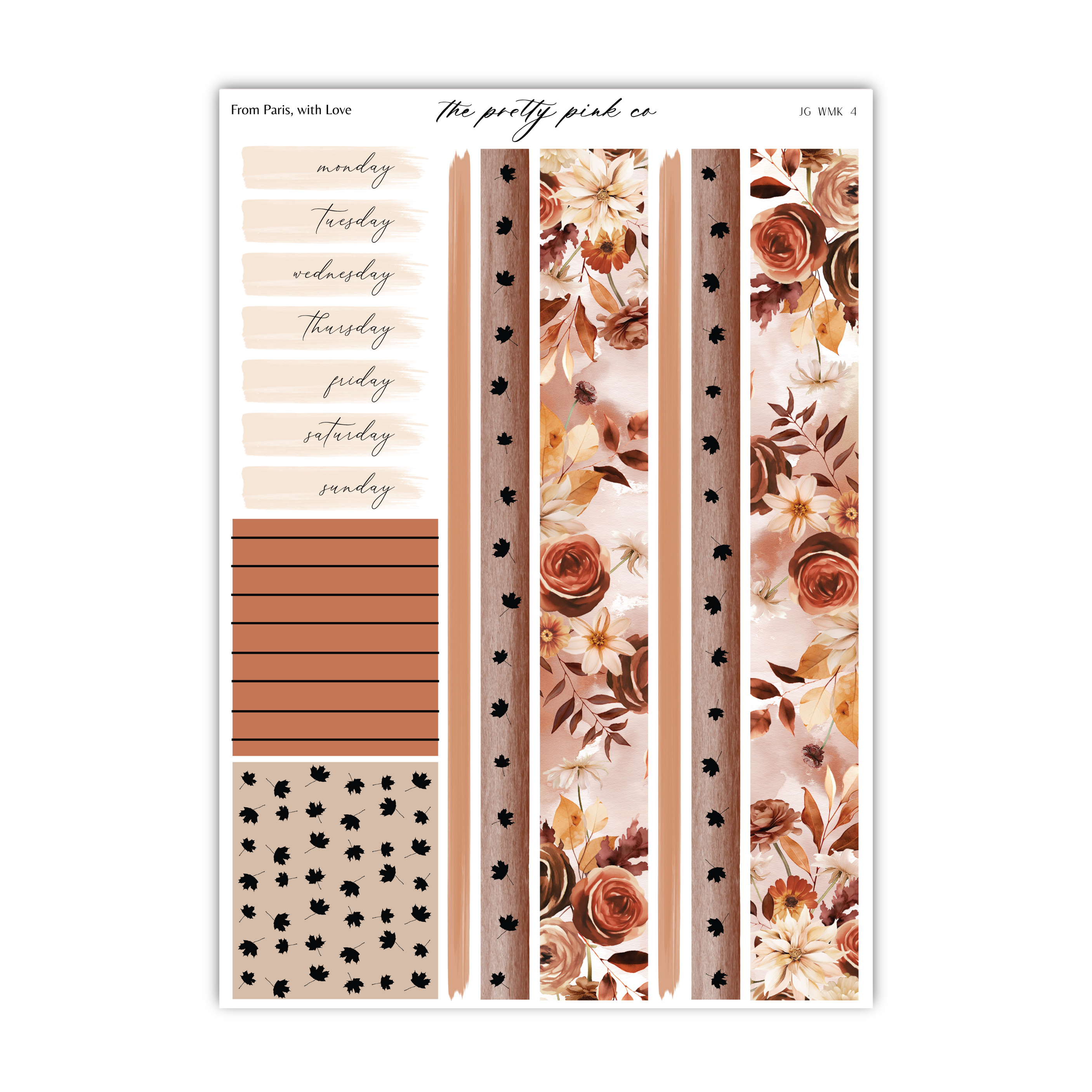From Paris, with Love | Foiled Weekly Kit