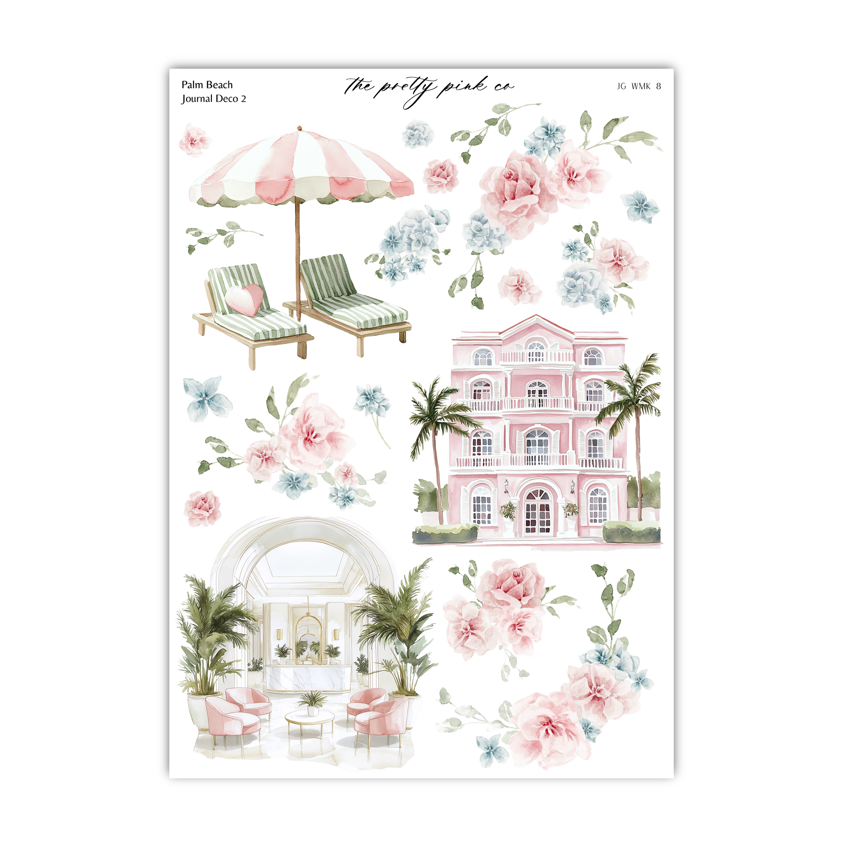 Palm Beach | Journaling Kit
