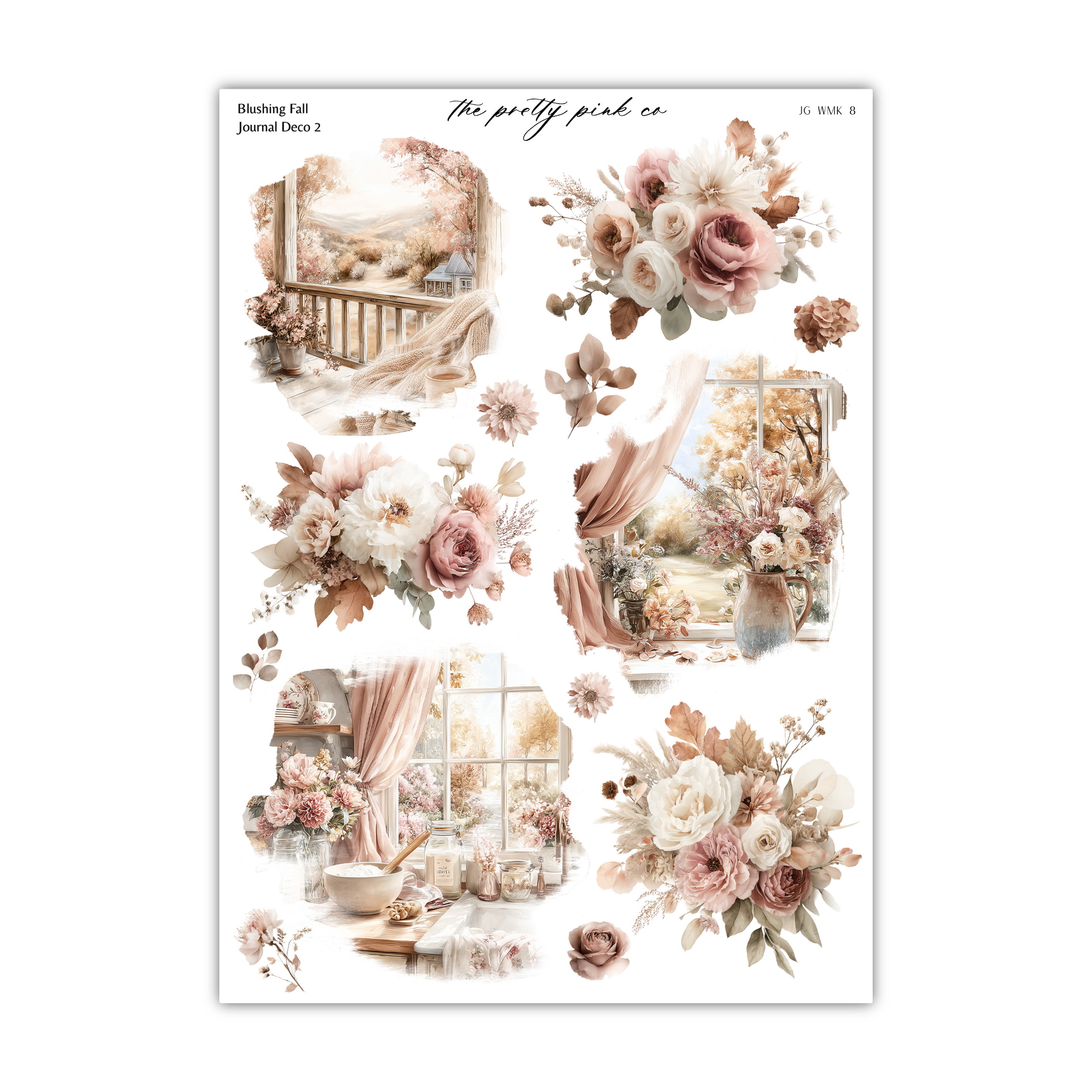 Blushing Fall | Journaling Kit