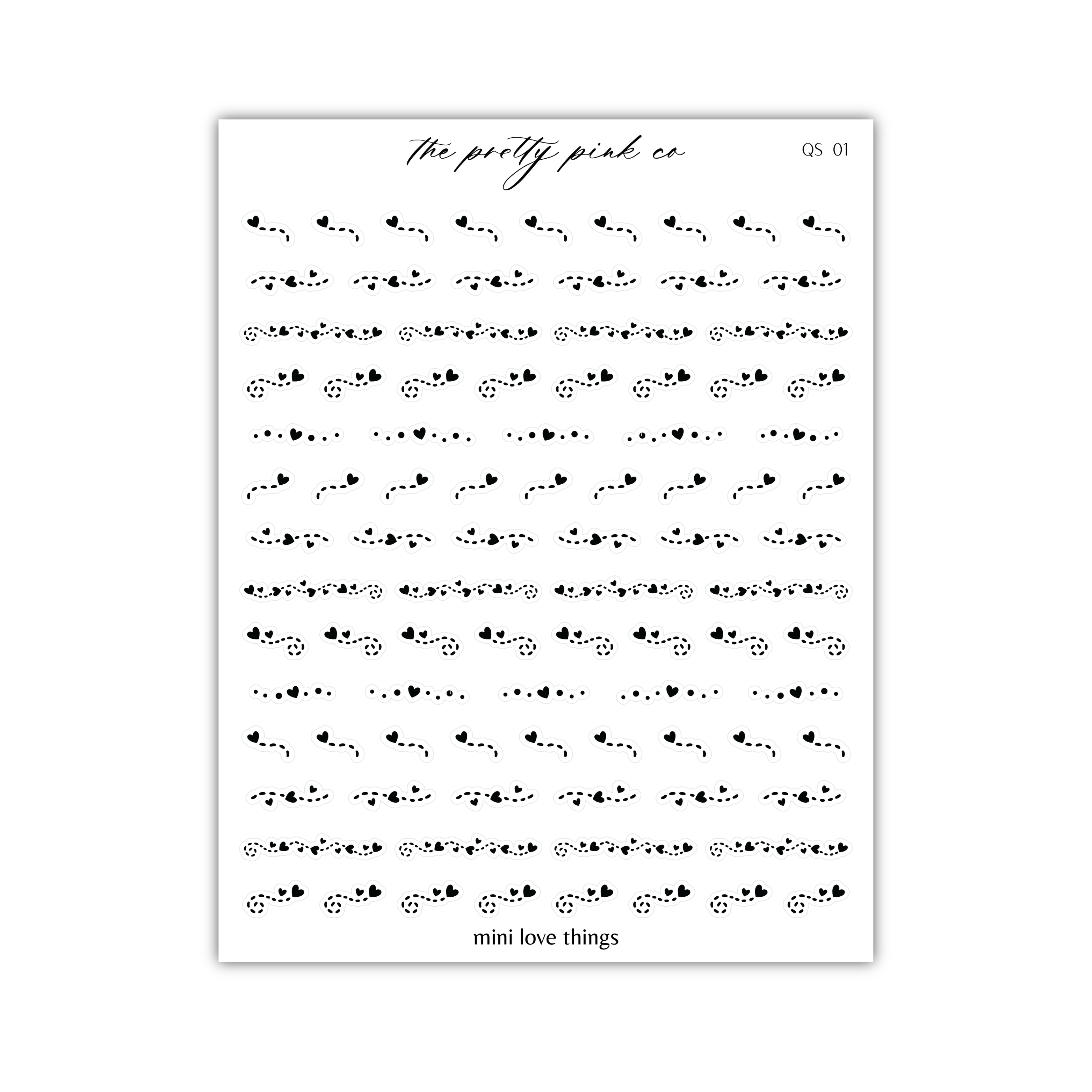 a sheet of black and white paper with a handwritten message