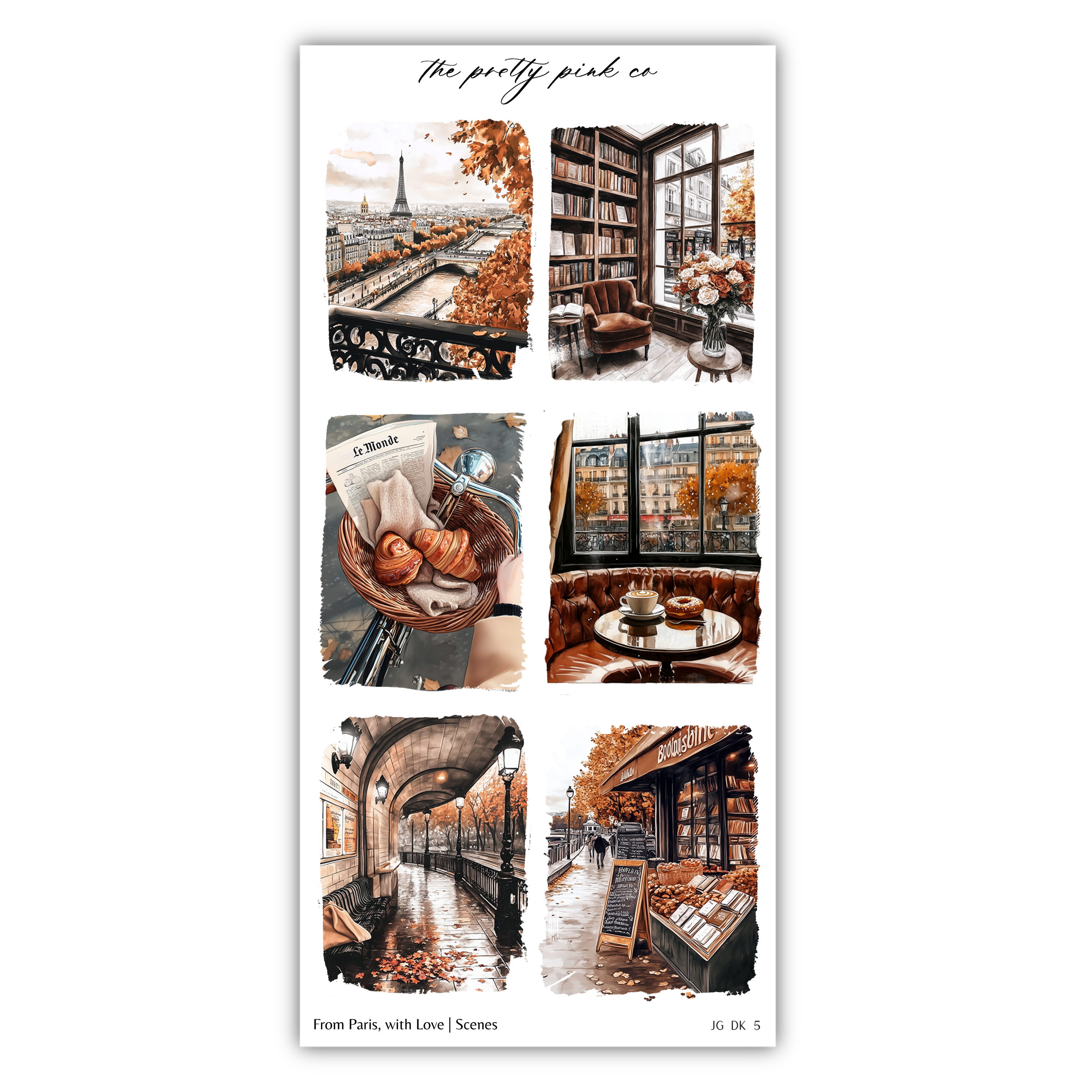 From Paris, with Love | Decorative Kit