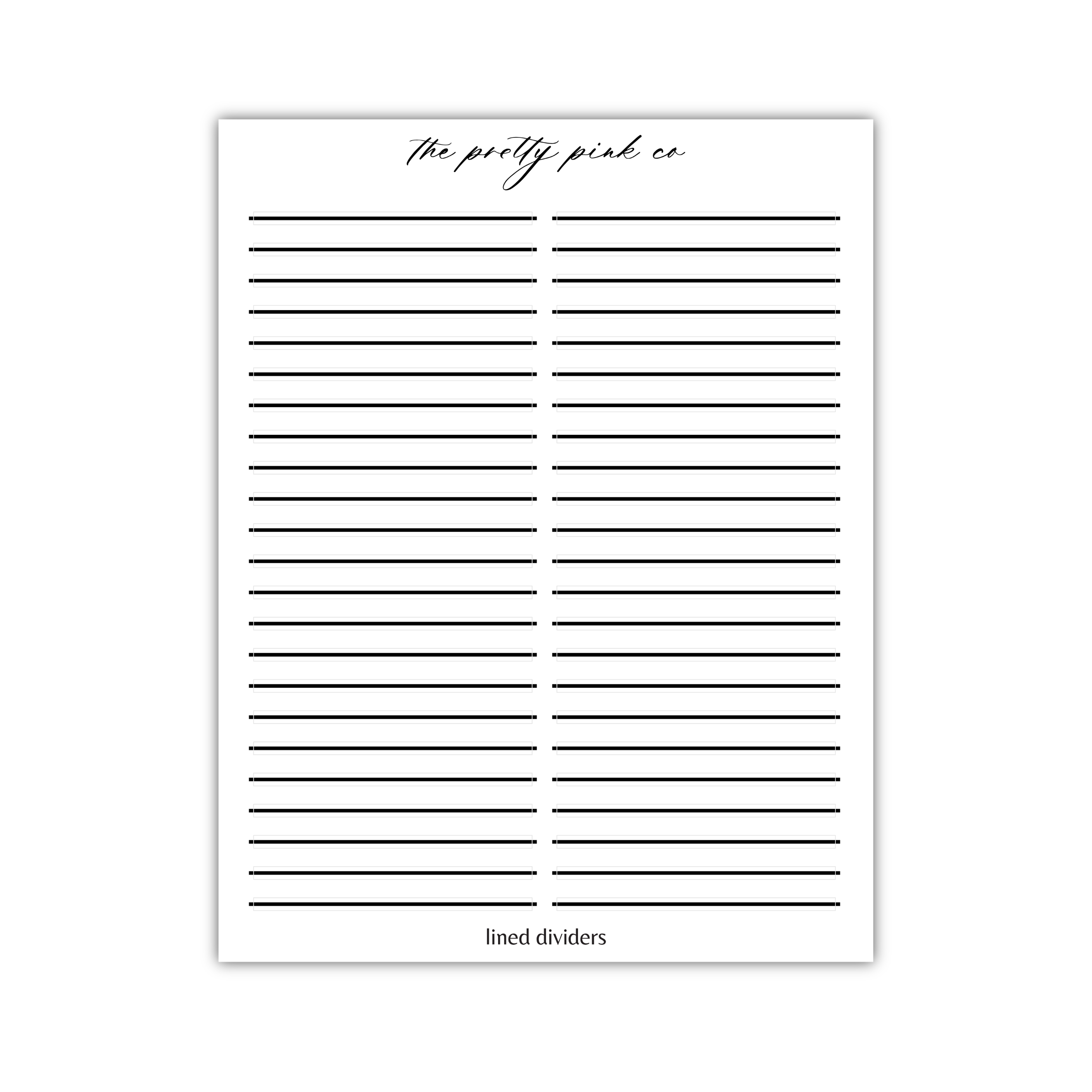 a lined paper with the words, the joy project is written on it