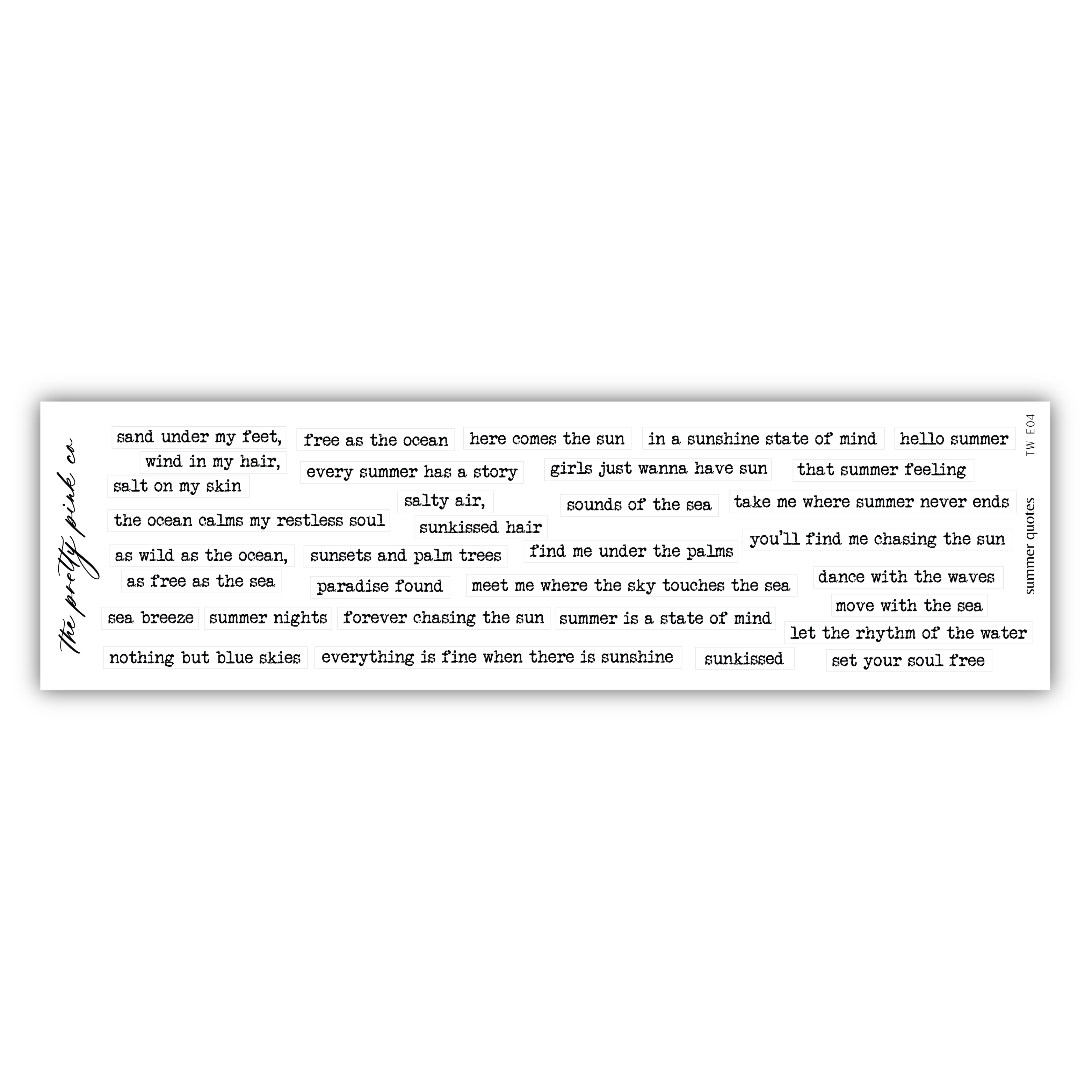 a white paper with black writing on it
