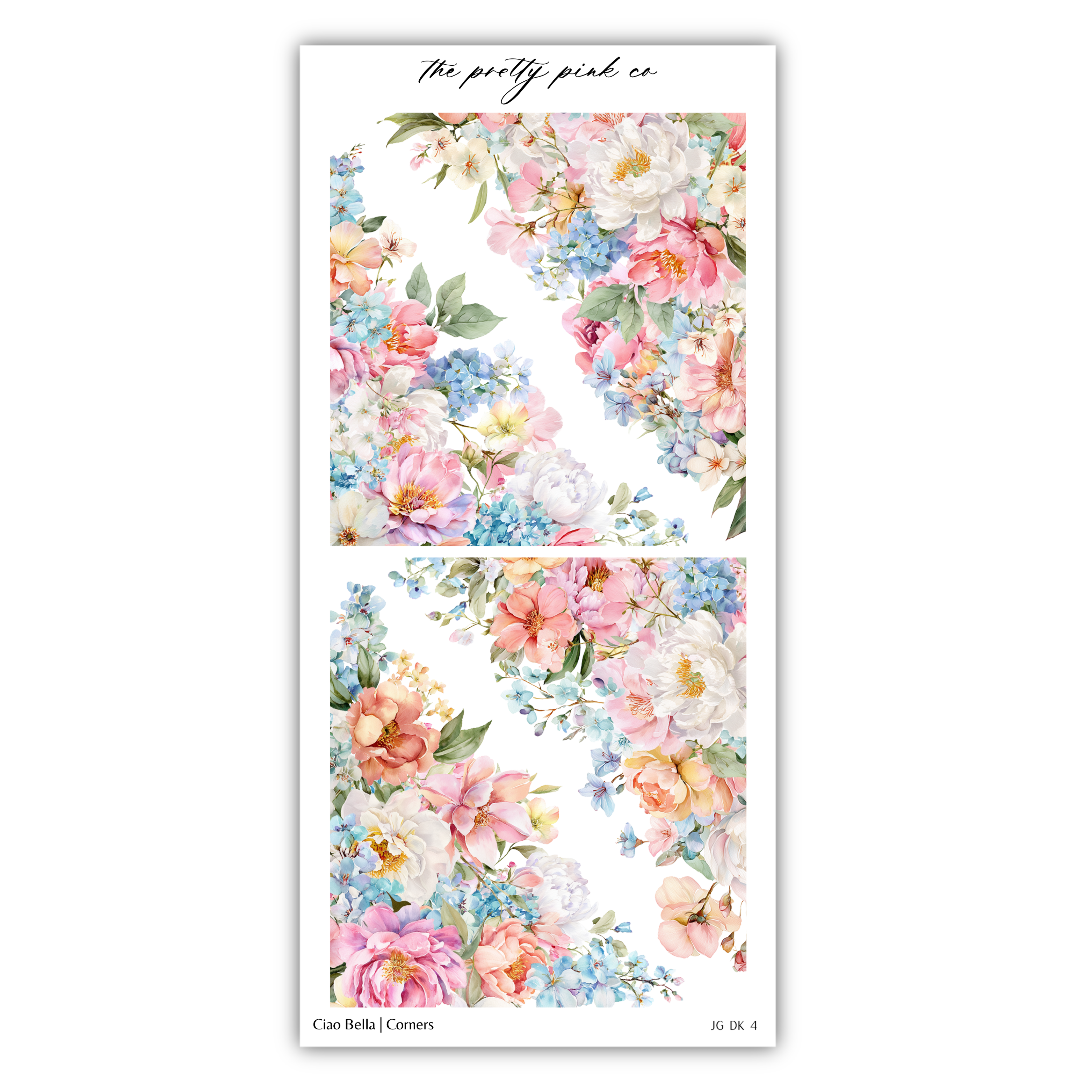 The image is a collage of two floral images, each featuring a variety of colorful flowers such as roses, peonies, and other blooms. The images are arranged in a vertical orientation, creating a visually appealing and harmonious composition.