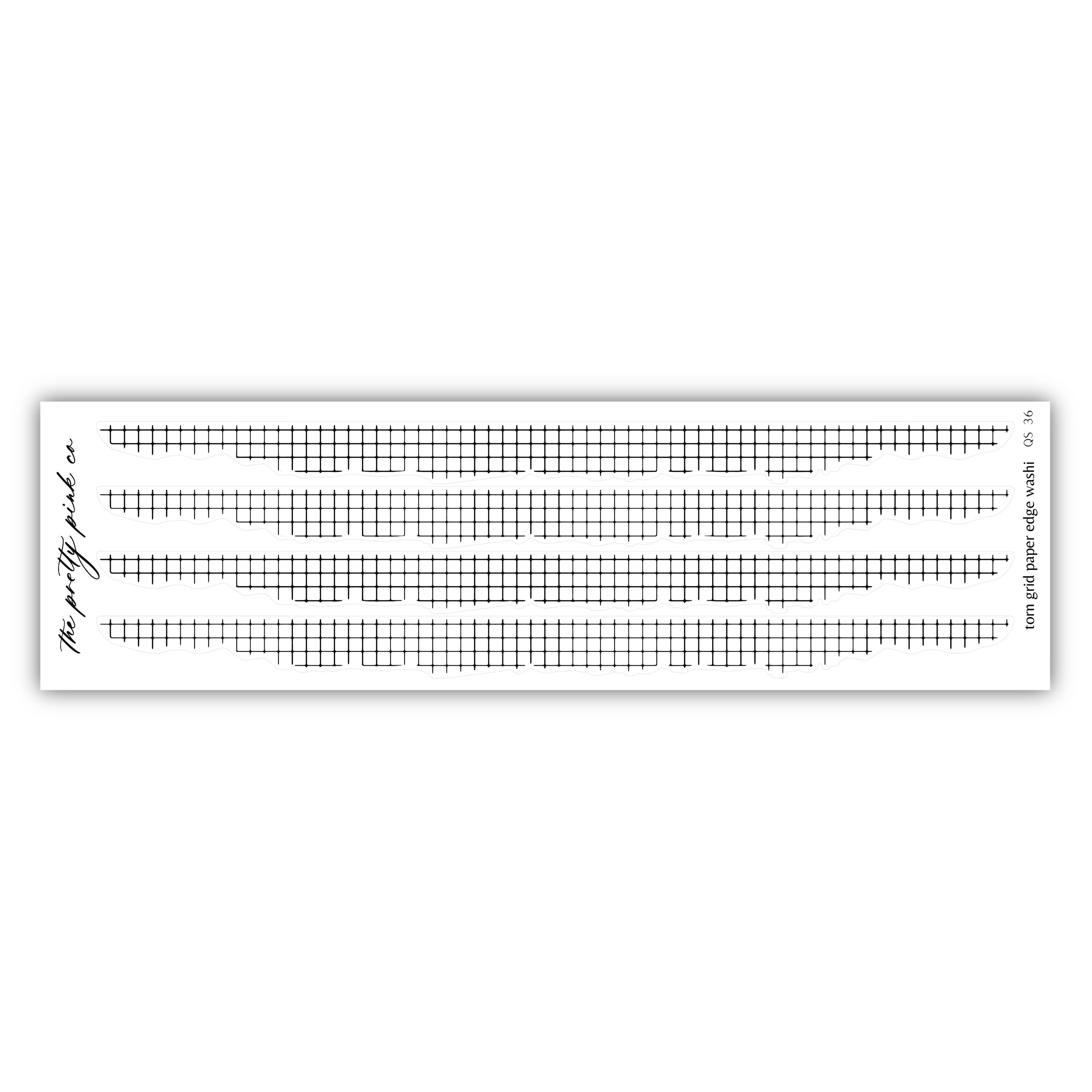 a sheet of paper that has a line of numbers on it