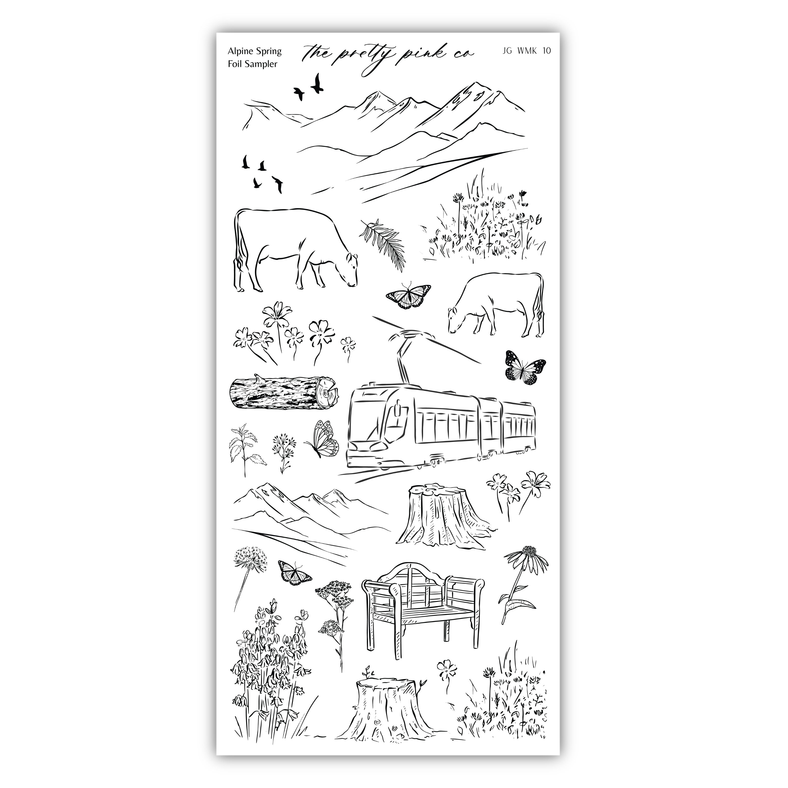 Alpine Spring | Foil Sampler