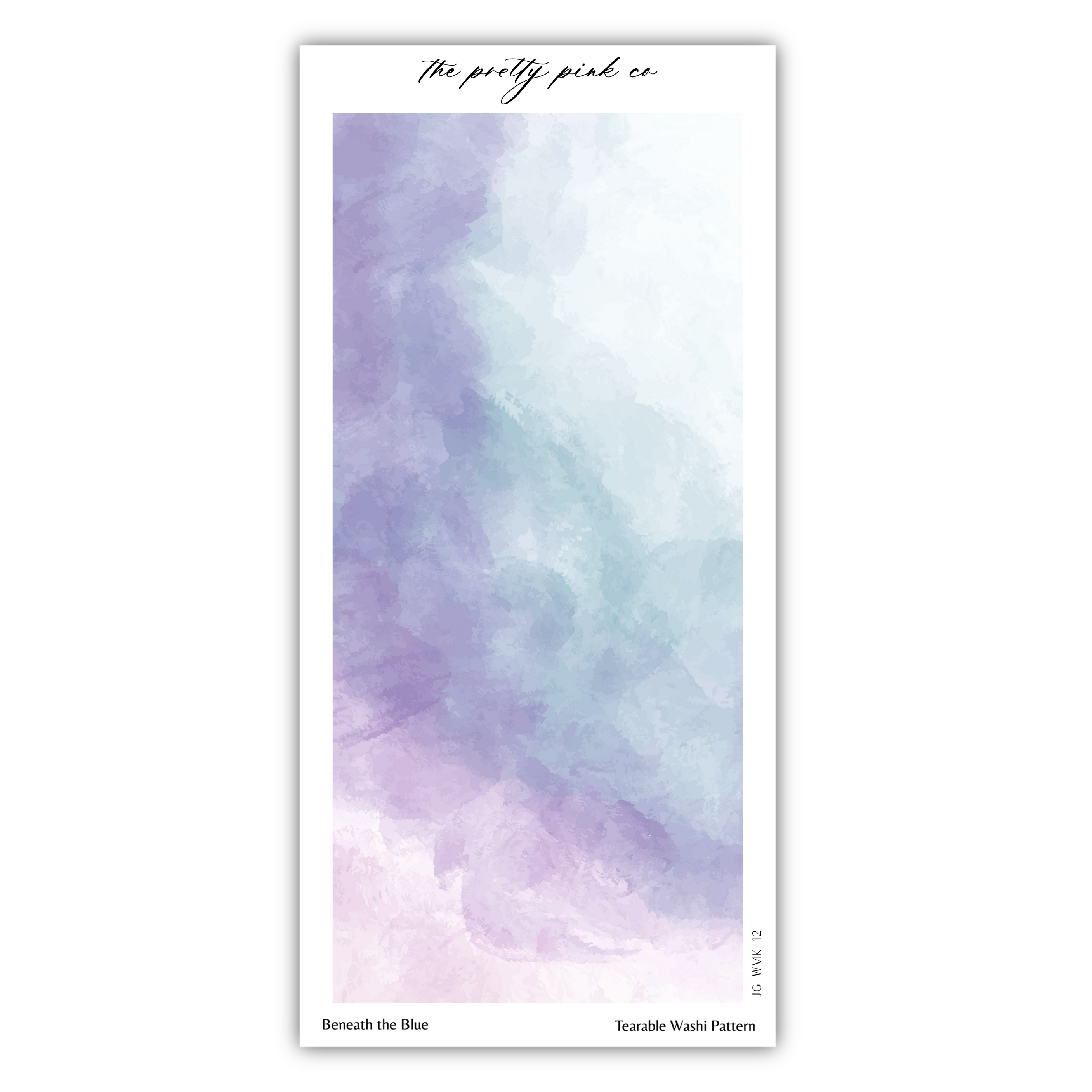 a purple and blue watercolor background with the words, the perfect place in
