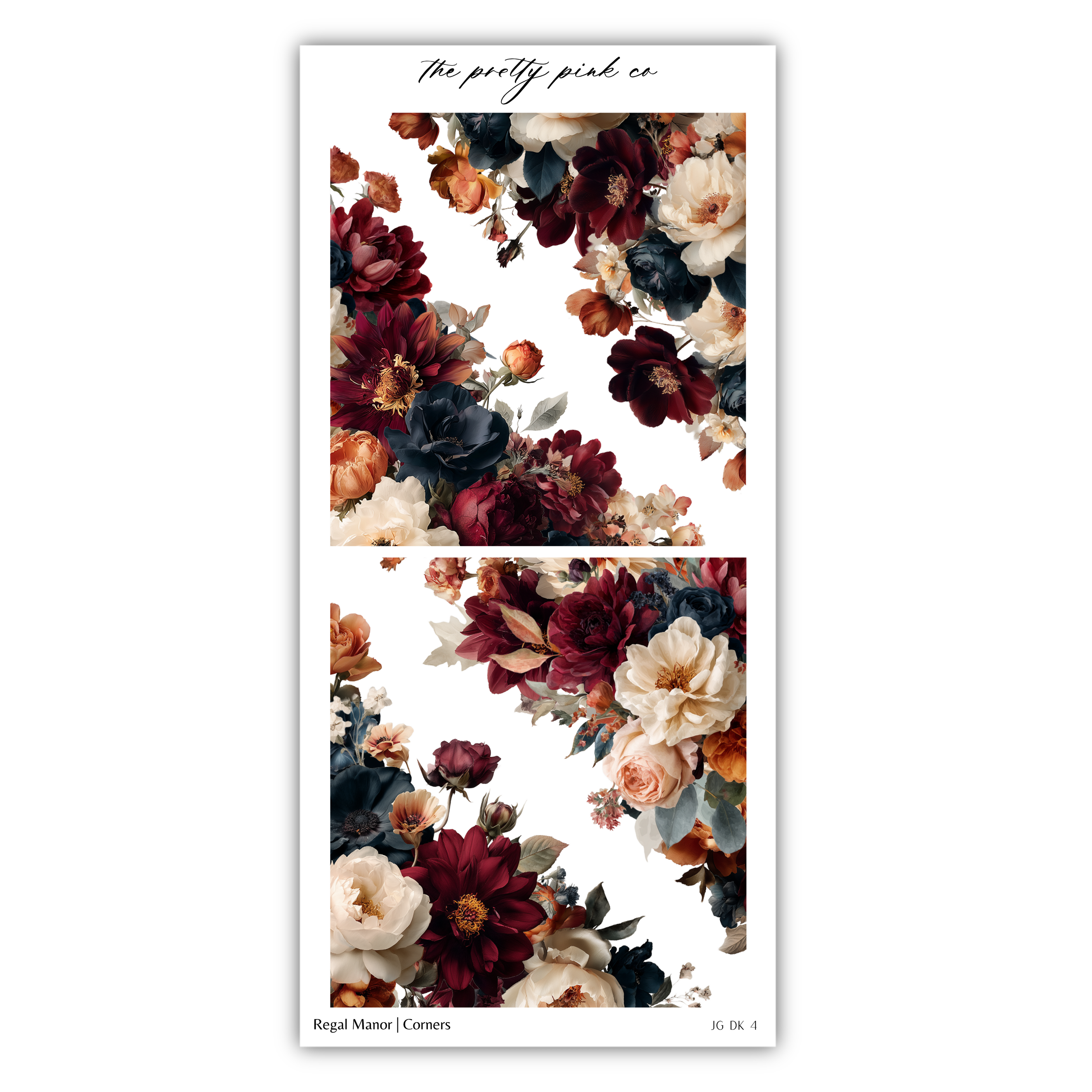 The image is a collage of two floral images, each featuring a variety of colorful flowers such as roses, peonies, and other blooms. The images are arranged in a vertical format, with the top image on the left and the bottom image on the right. The flowers in the images are predominantly red, white, and beige, creating a visually appealing and harmonious composition.