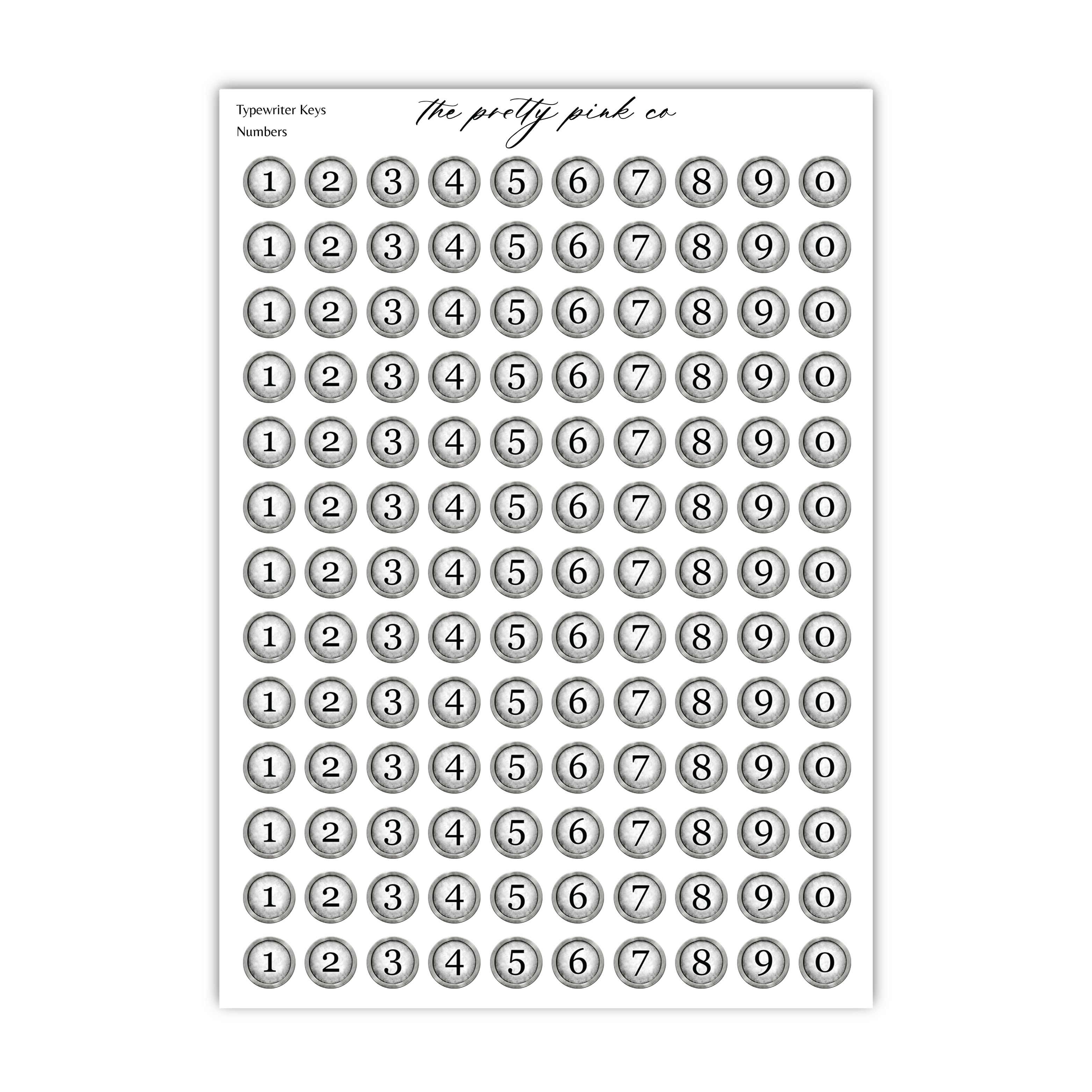 a grid of circular shapes, each containing a number from 1 to 0. The numbers are arranged in a grid format, with each row containing the same number of circles. The image does not contain any text or additional objects, and the arrangement of the circles and numbers is consistent throughout the image.