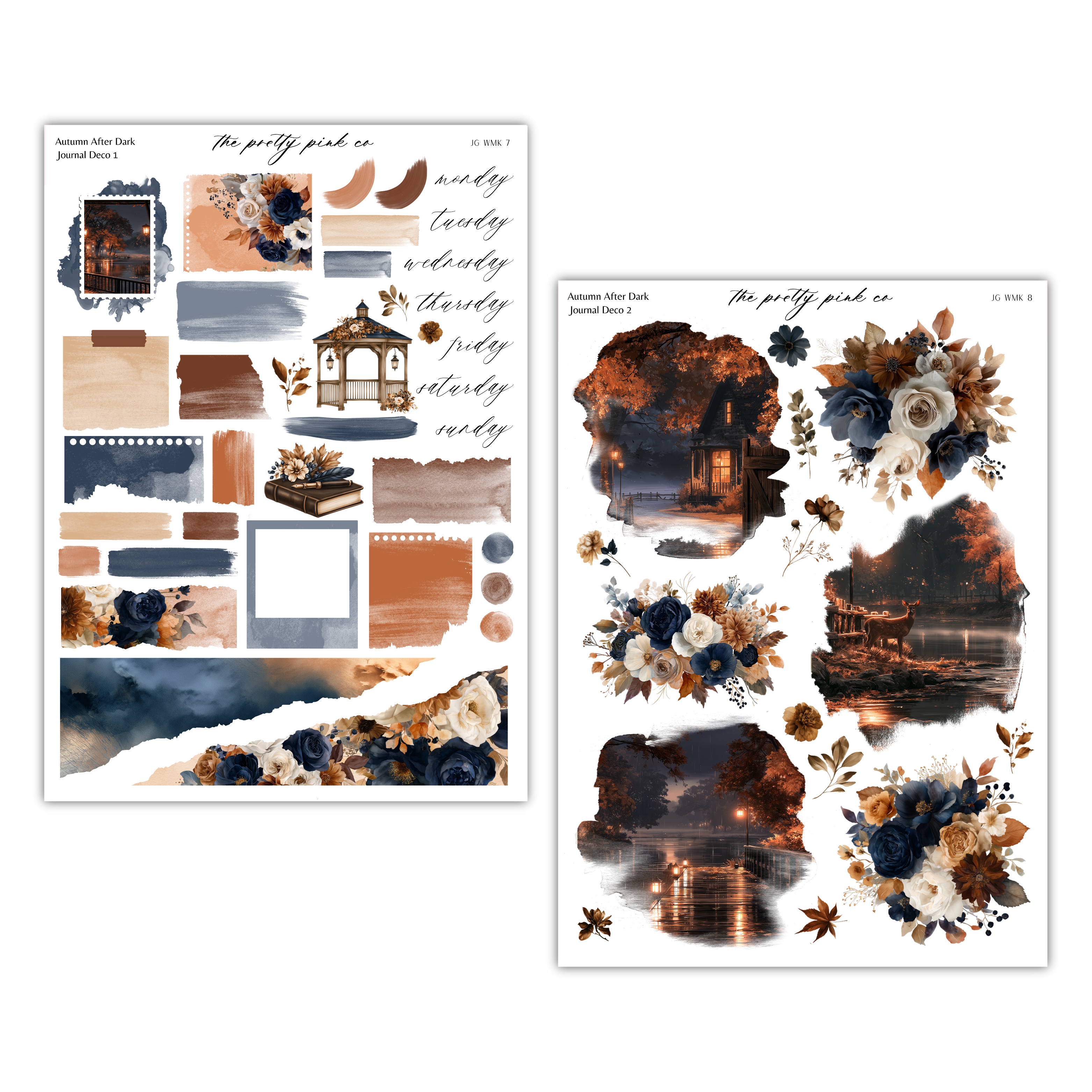 a collage of various images, including a house, flowers, and other natural elements, all set against a dark background. The collage appears to be a collection of different scenes or subjects, rather than a single image.